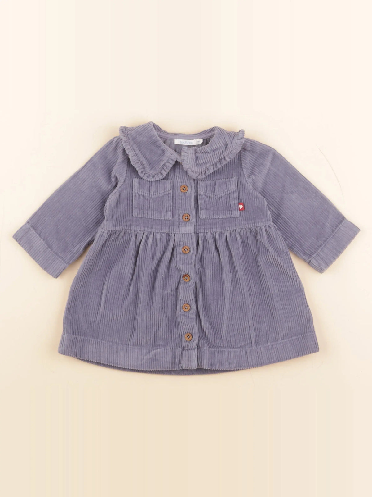 Boutchou - robe bleu - 6 mois