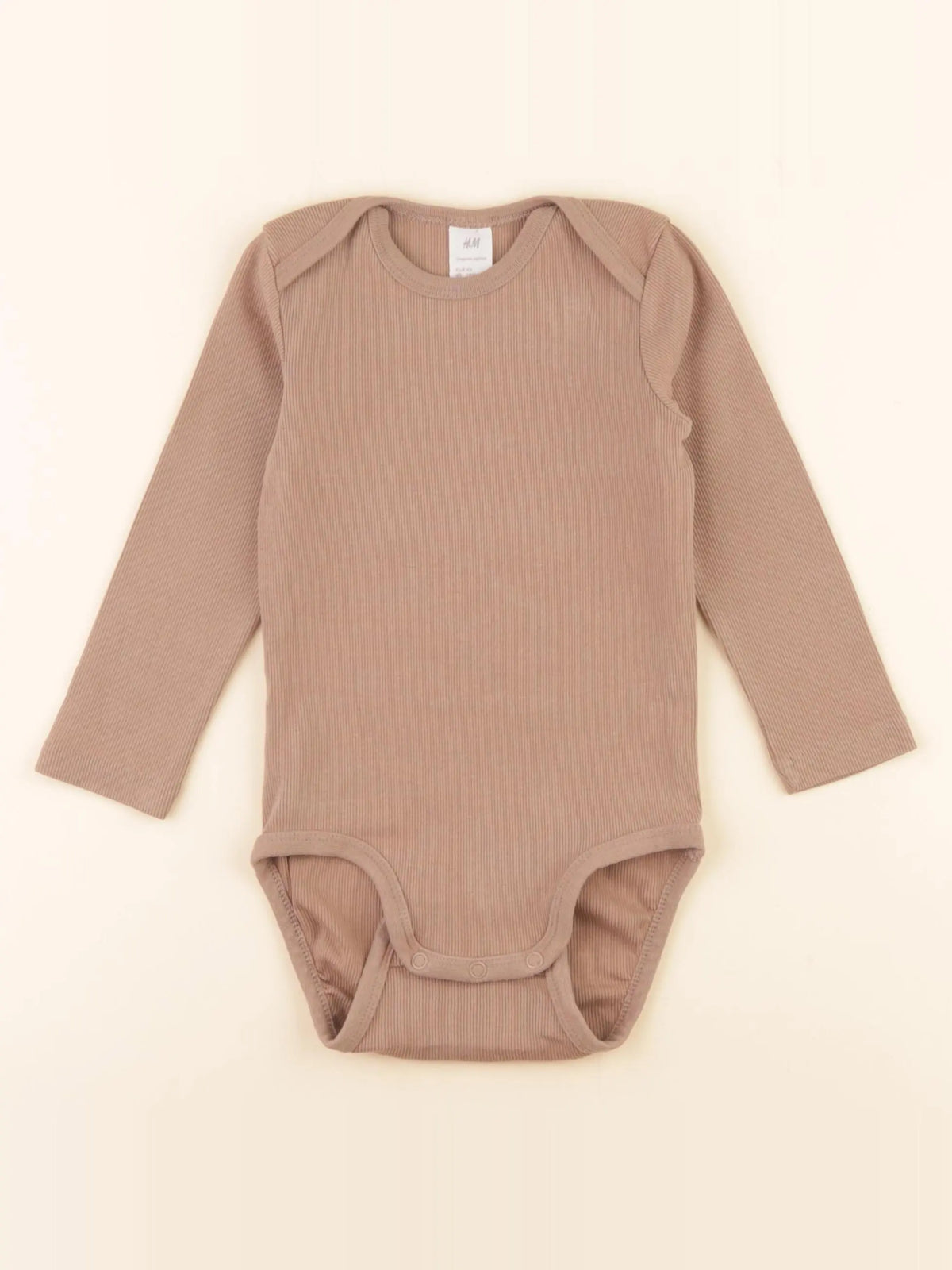 H&M - body marron - 12 mois