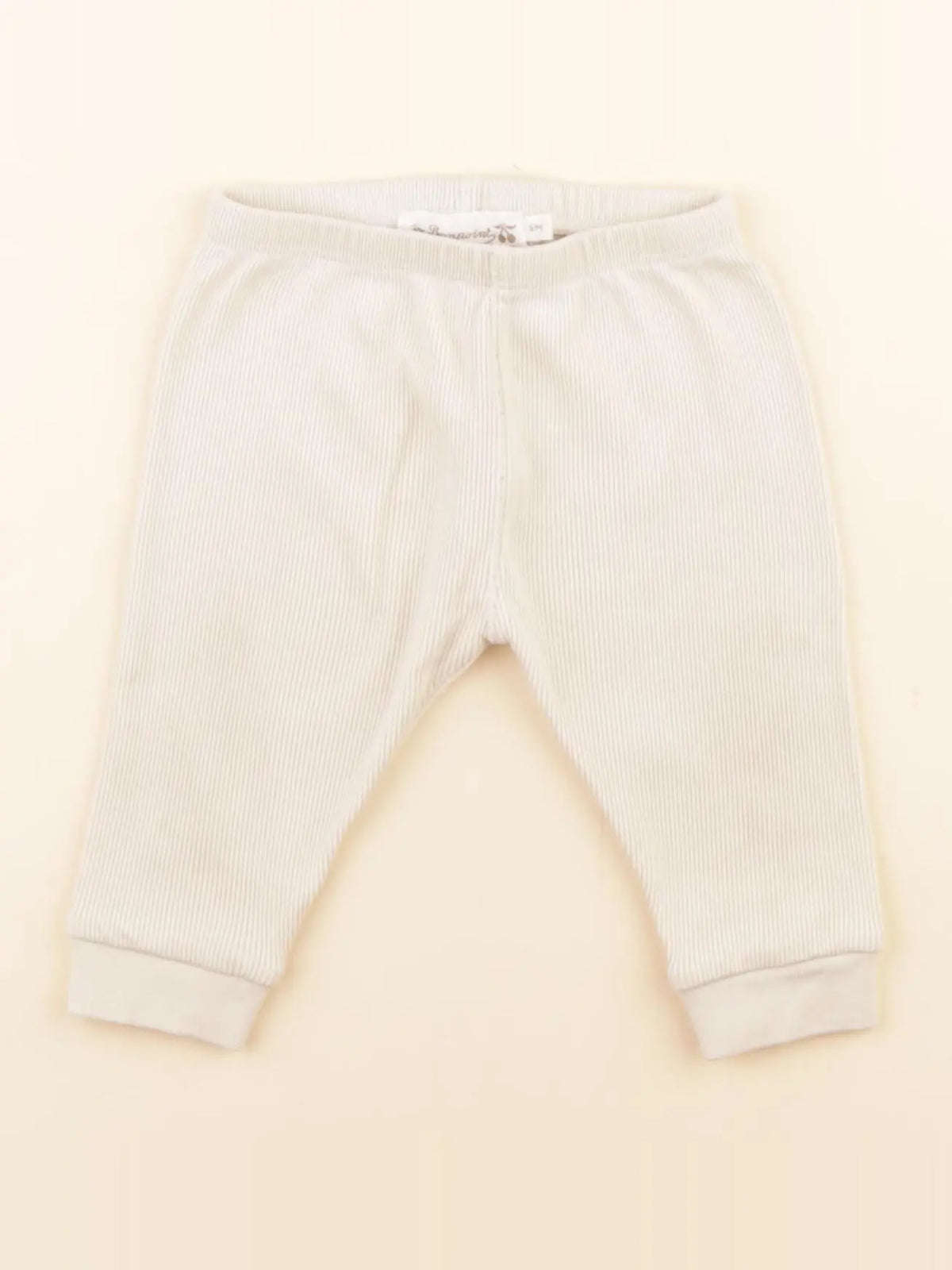 Bonpoint - legging beige - 6 mois