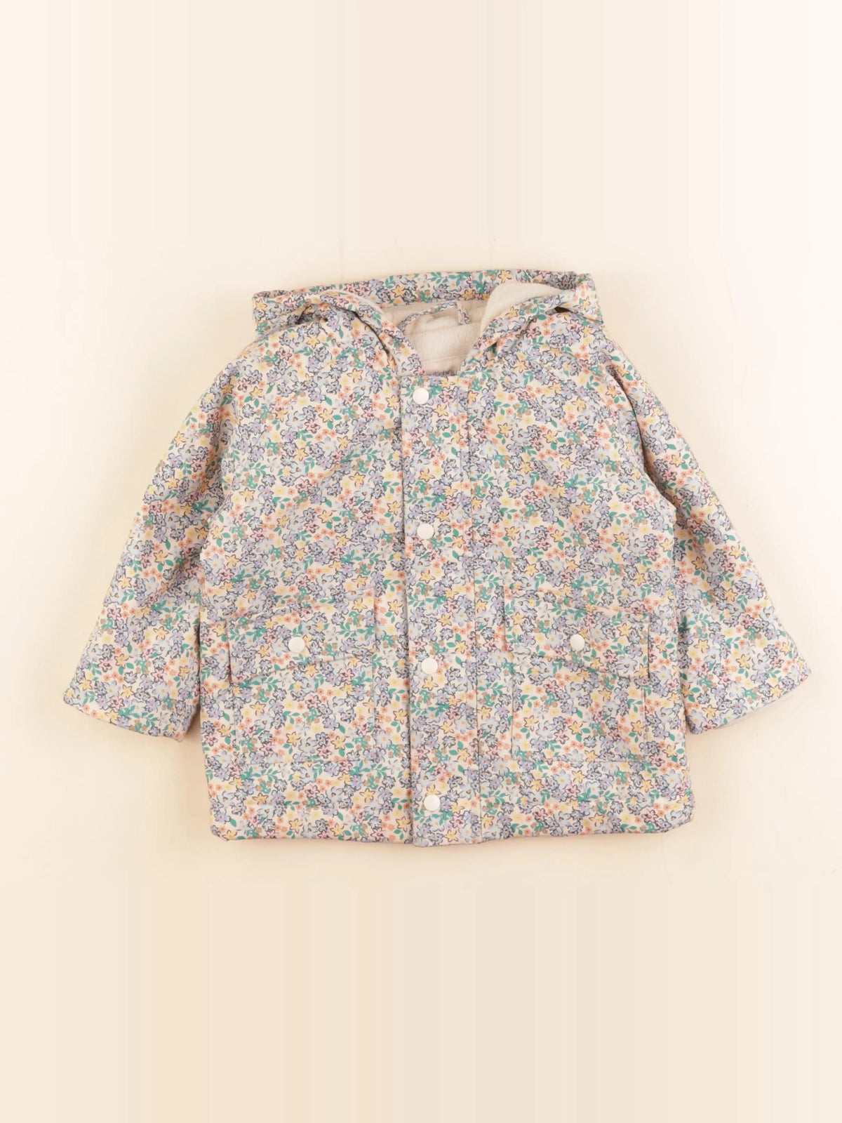 Boutchou - imperméable multicolore - 12 mois