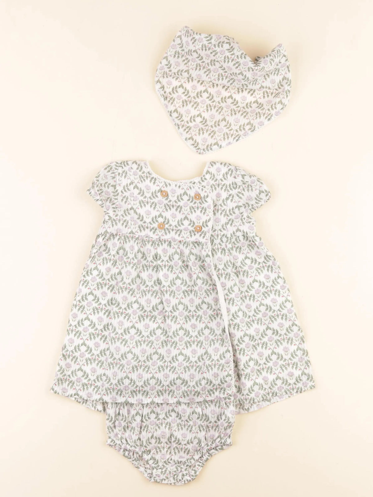 Boutchou - robe multicolore - 3 mois