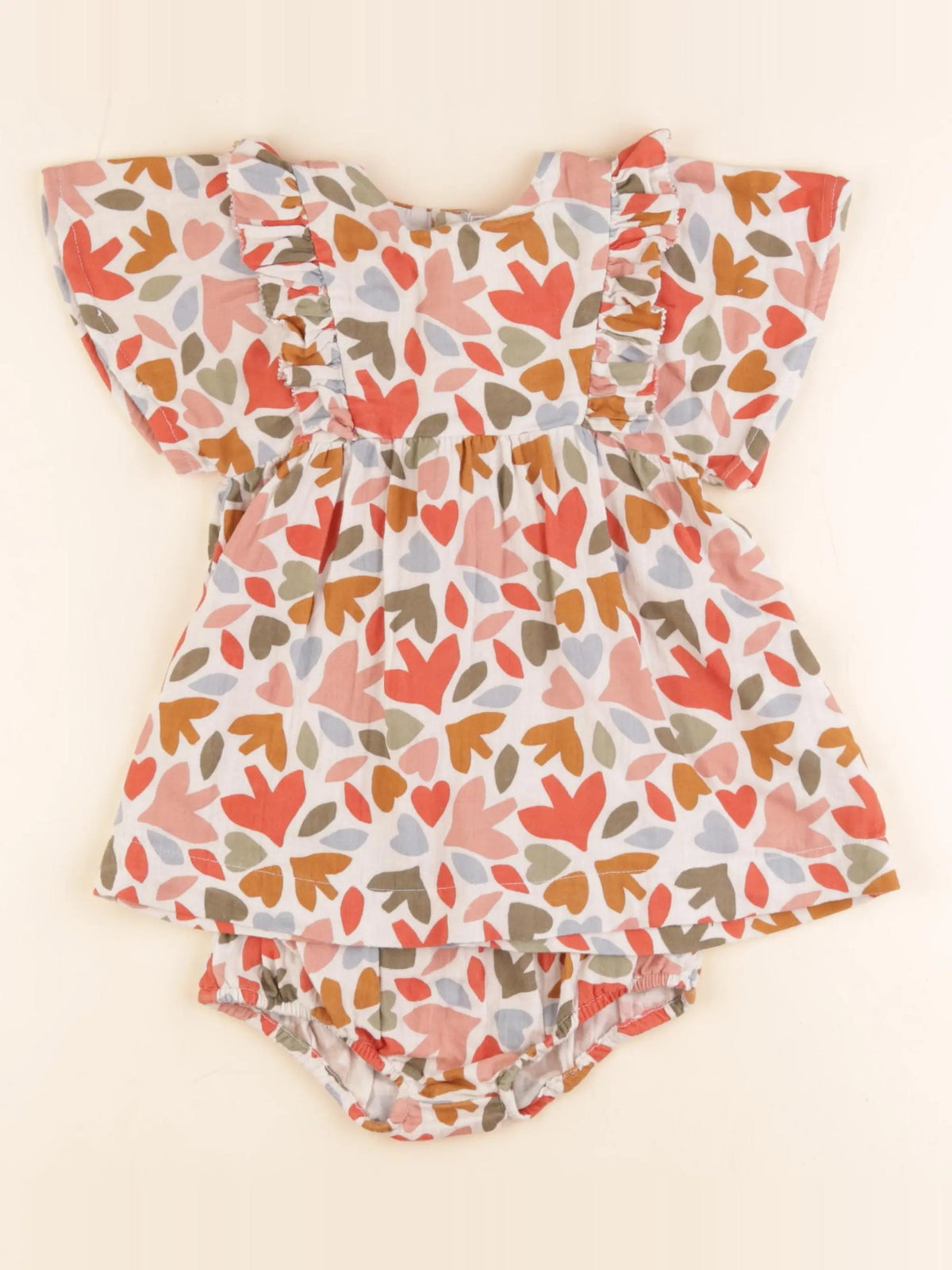 Boutchou - robe multicolore - 12 mois