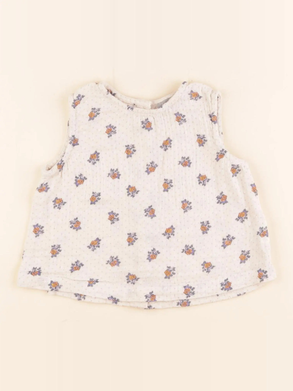 Boutchou - blouse beige - 12 mois