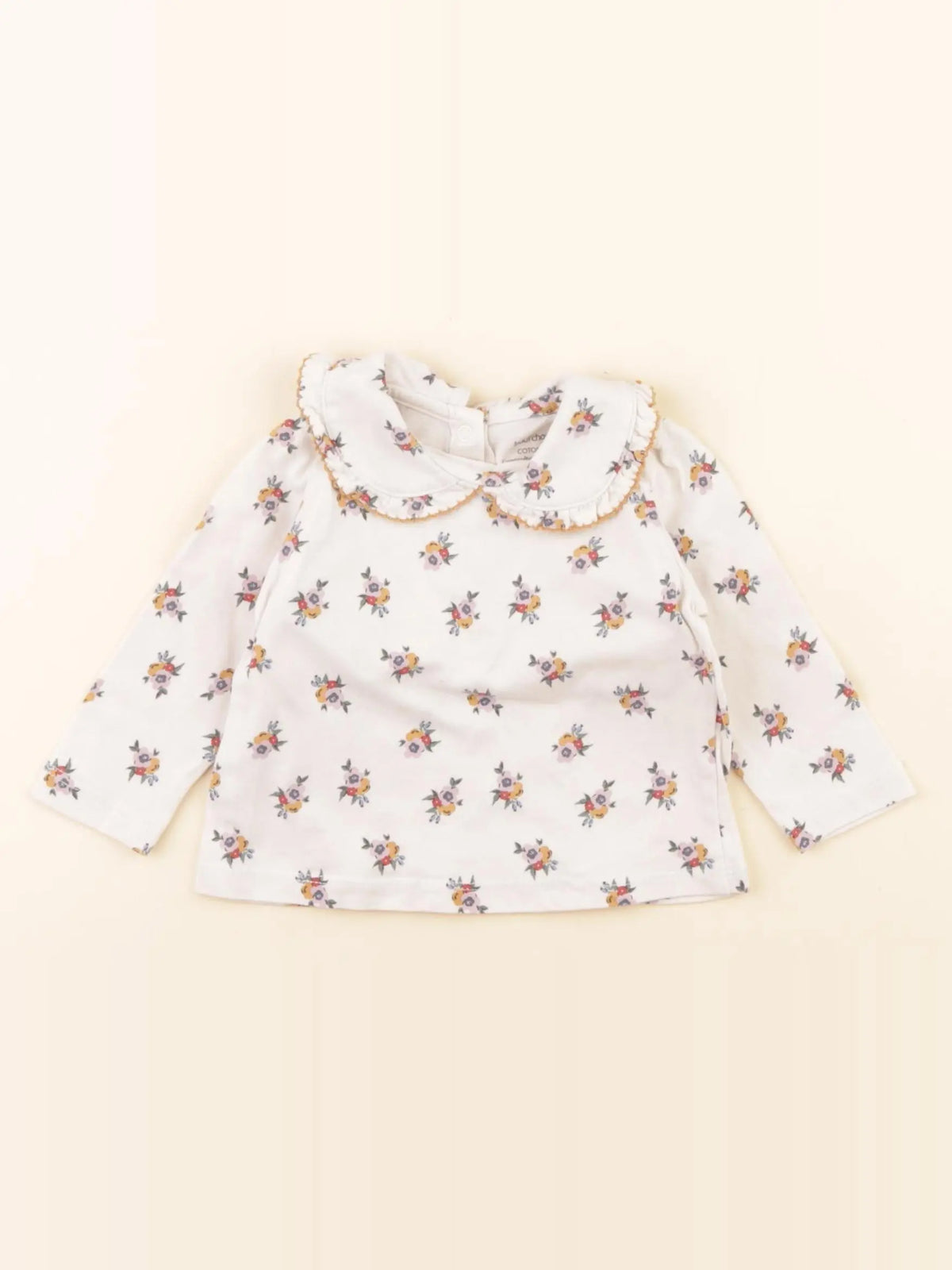 Boutchou - tee-shirt beige - 6 mois