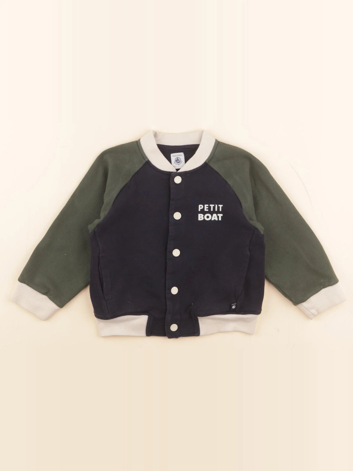 Petit Bateau - sweat multicolore - 4 ans