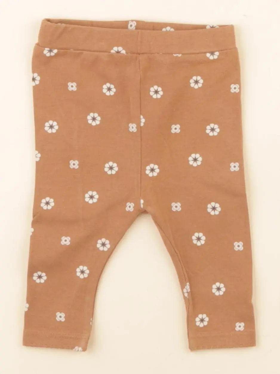 Vertbaudet - legging marron - 3 mois