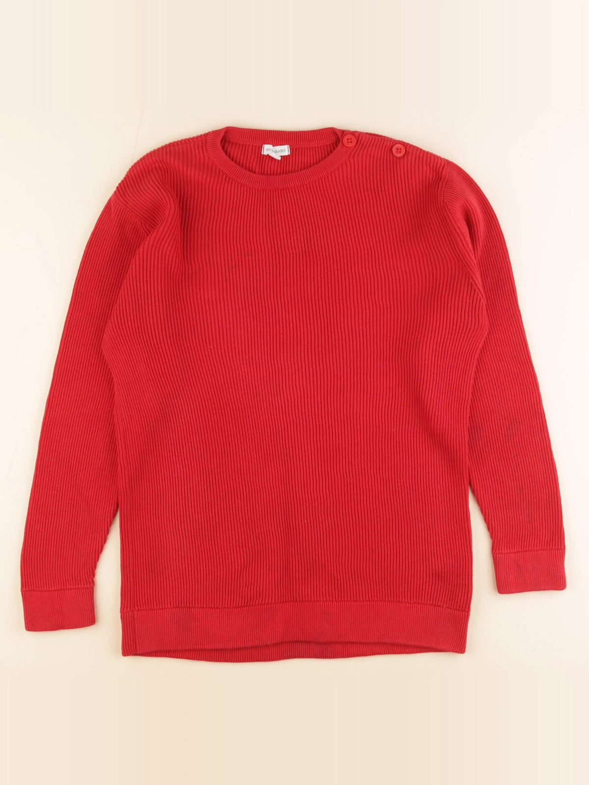 Vertbaudet - pull rouge - 14 ans