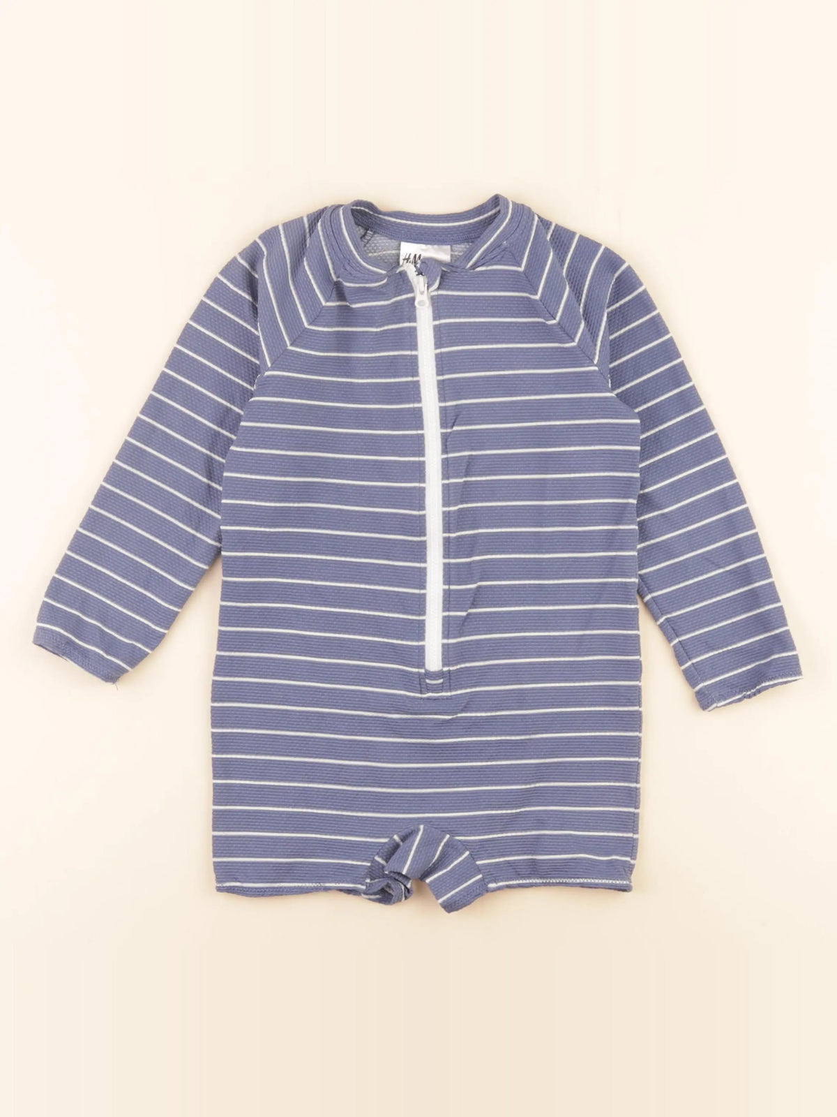 H&M - combi de bain bleu - 3/4 ans