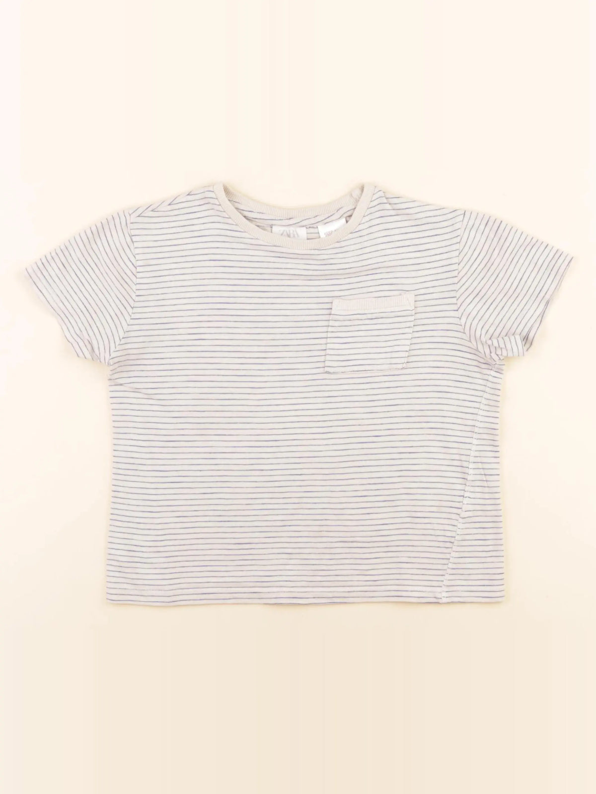 Zara - tee-shirt beige - 3/4 ans
