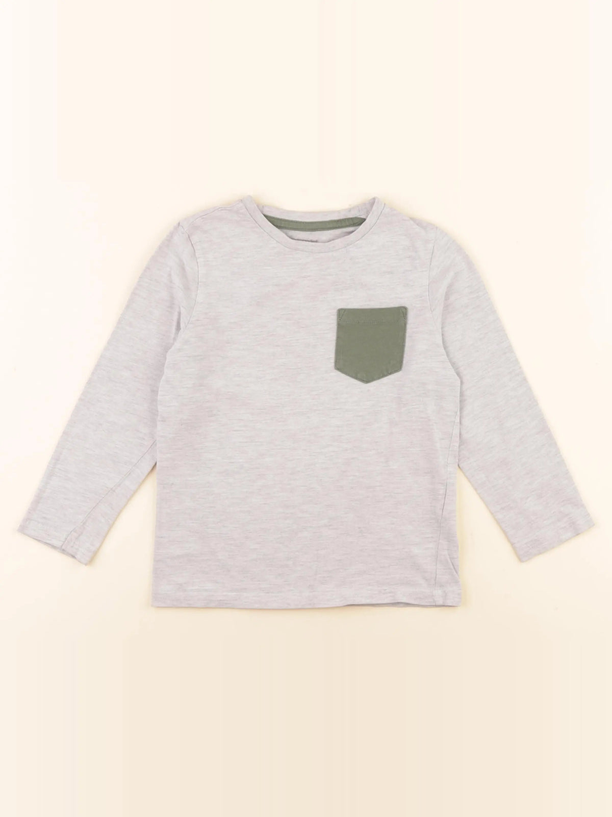 Vertbaudet - tee-shirt gris - 5 ans
