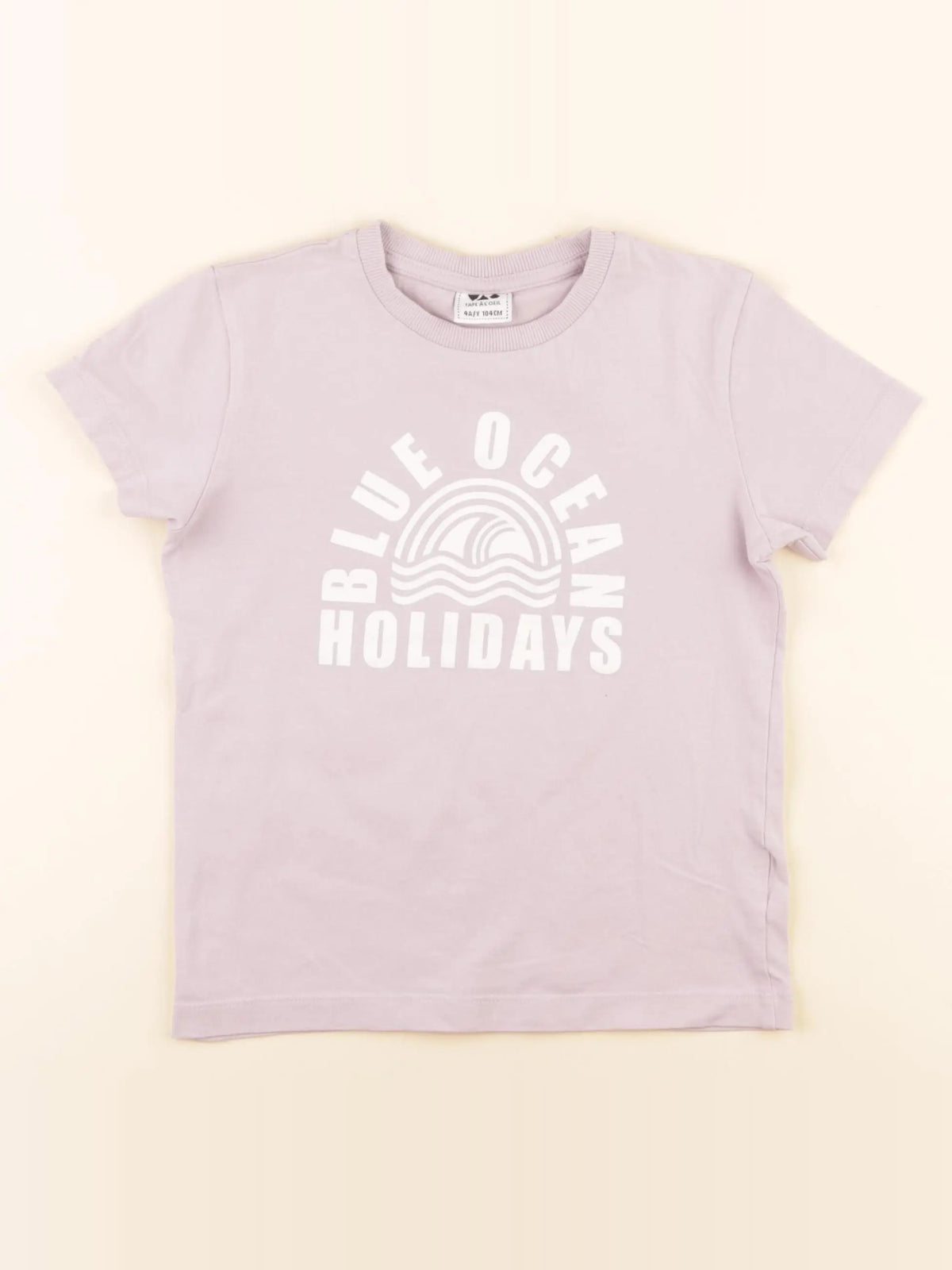 Tape à l'oeil - tee-shirt violet - 4 ans
