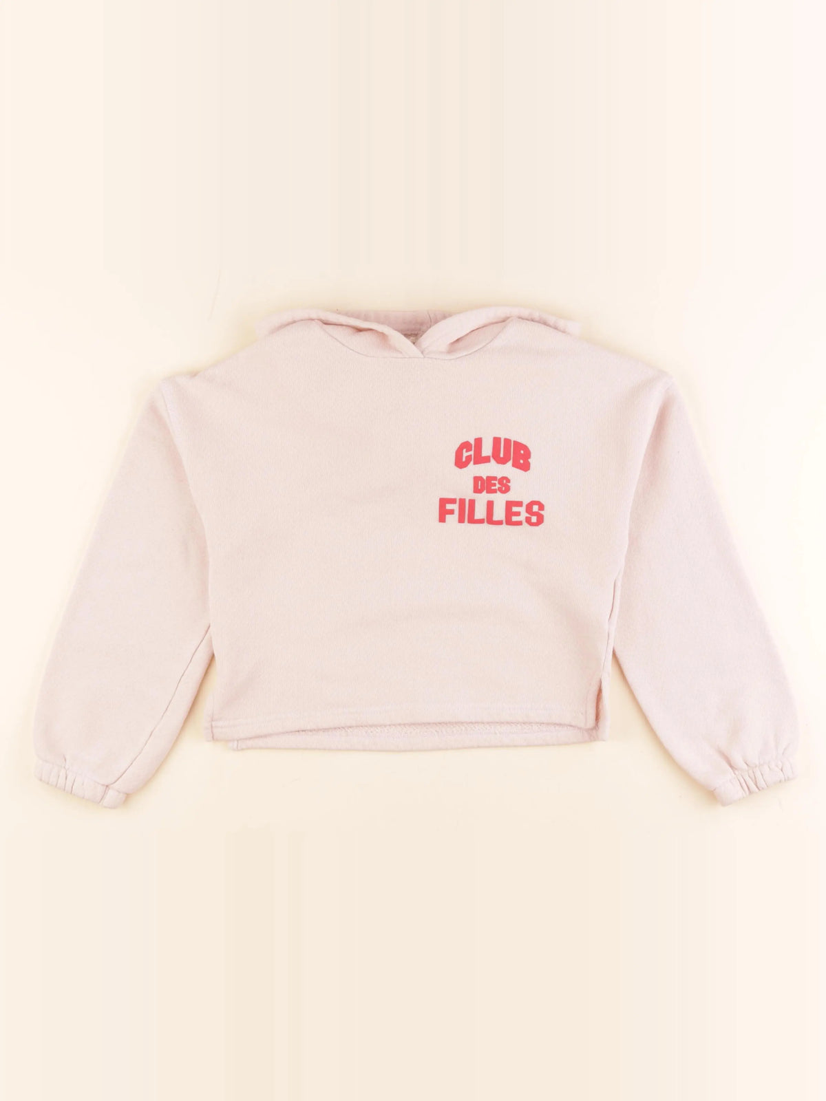 Monoprix - sweat imprimé au dos rose - 8 ans