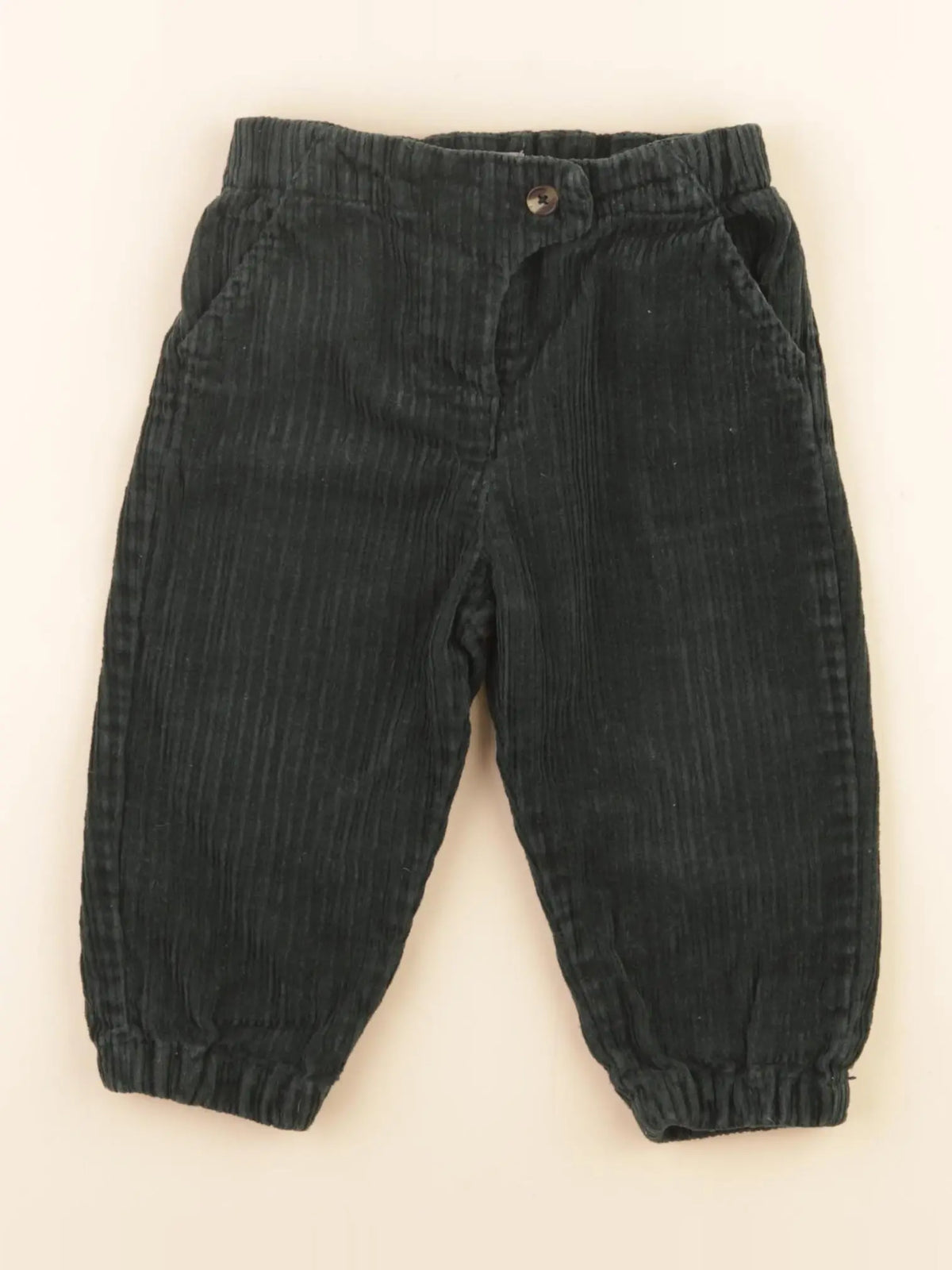 Boutchou - pantalon vert - 12 mois