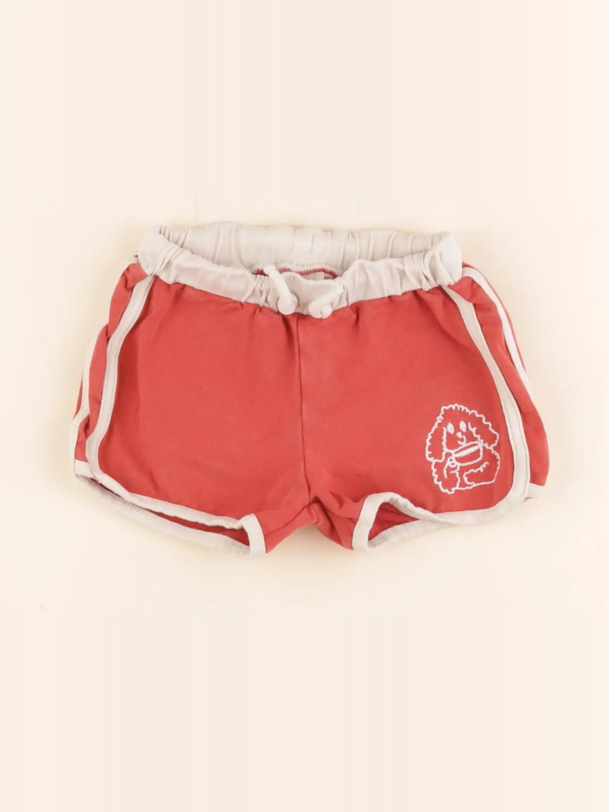 Maison Tadaboum - short orange - 12 mois