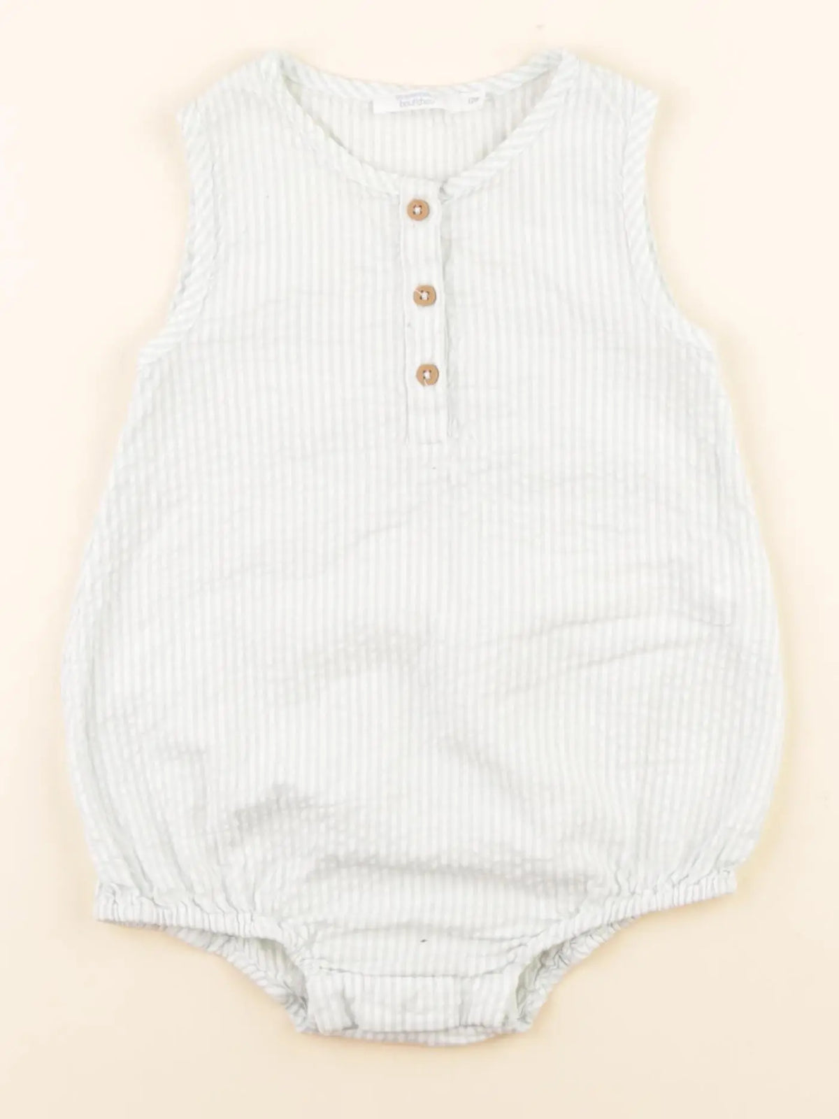 Boutchou - combinaison vert - 12 mois