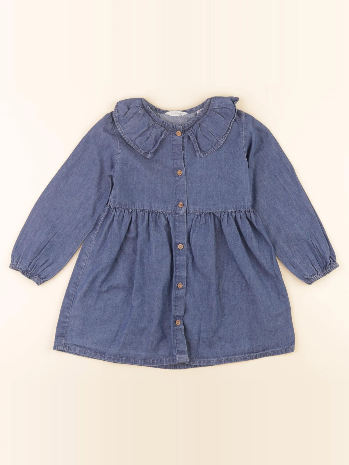 Mango - robe bleu - 3/4 ans