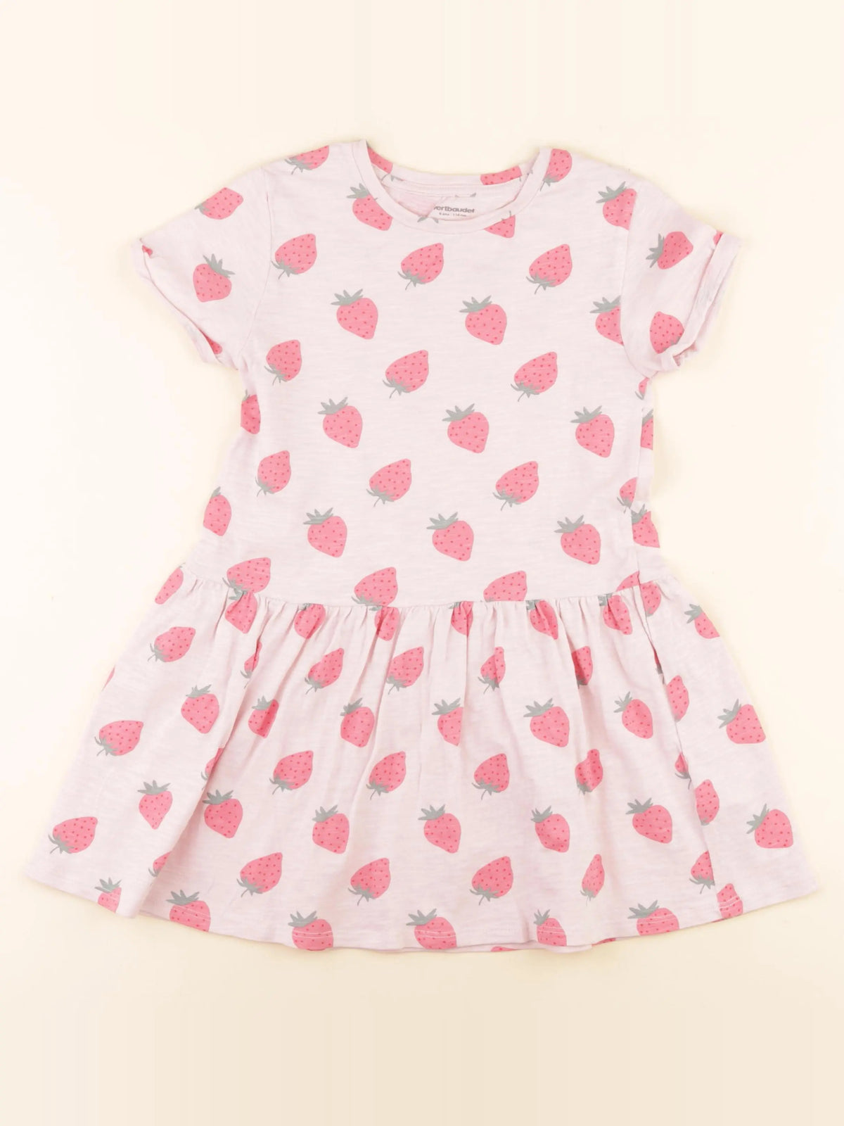 Vertbaudet - robe rose - 6 ans