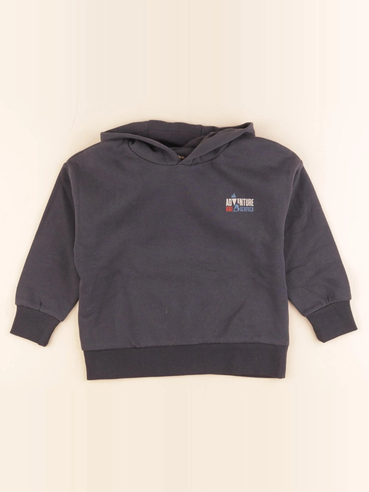Vertbaudet - sweat gris - 6 ans