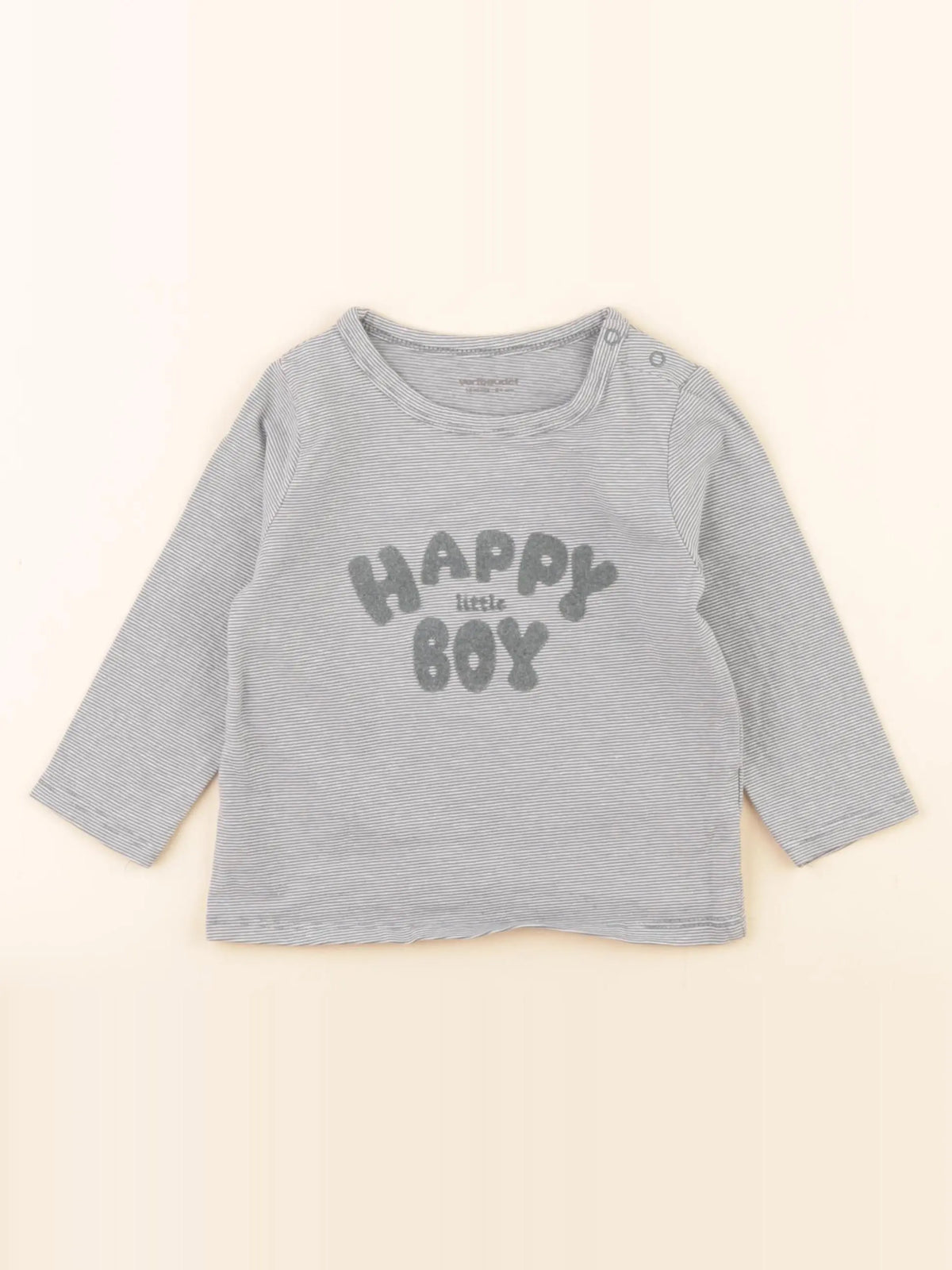 Vertbaudet - tee-shirt vert - 18 mois