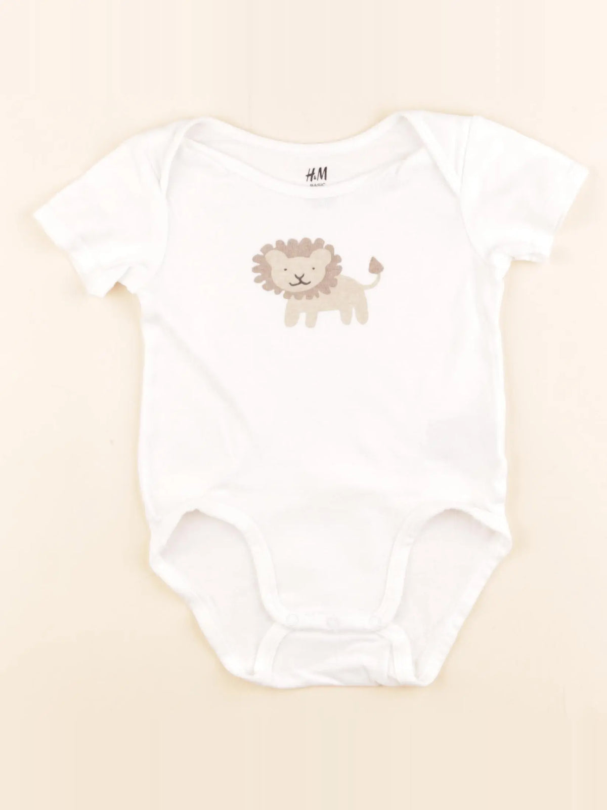 H&M - body blanc - 9/12 mois