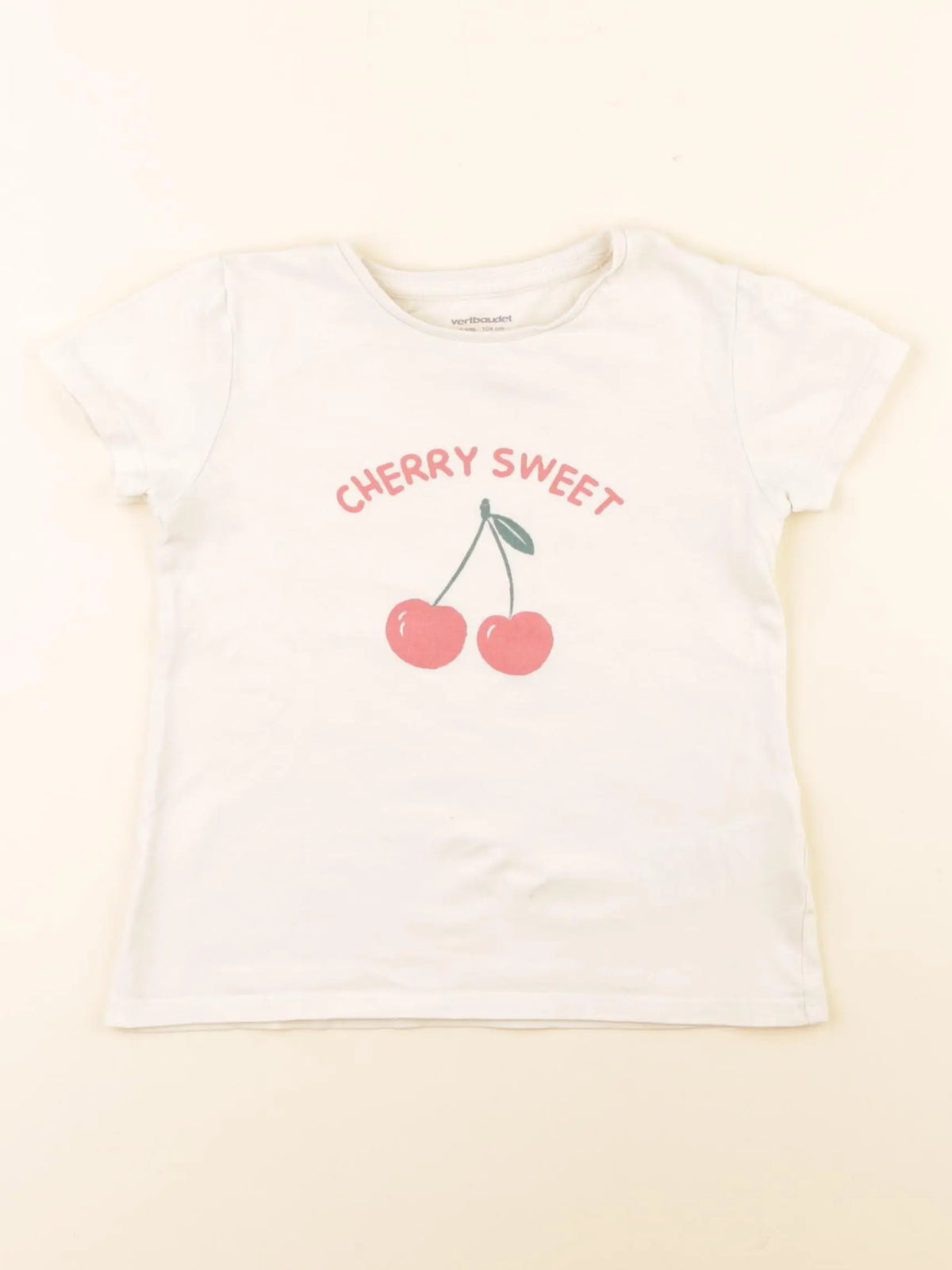 Vertbaudet - tee-shirt multicolore - 4 ans