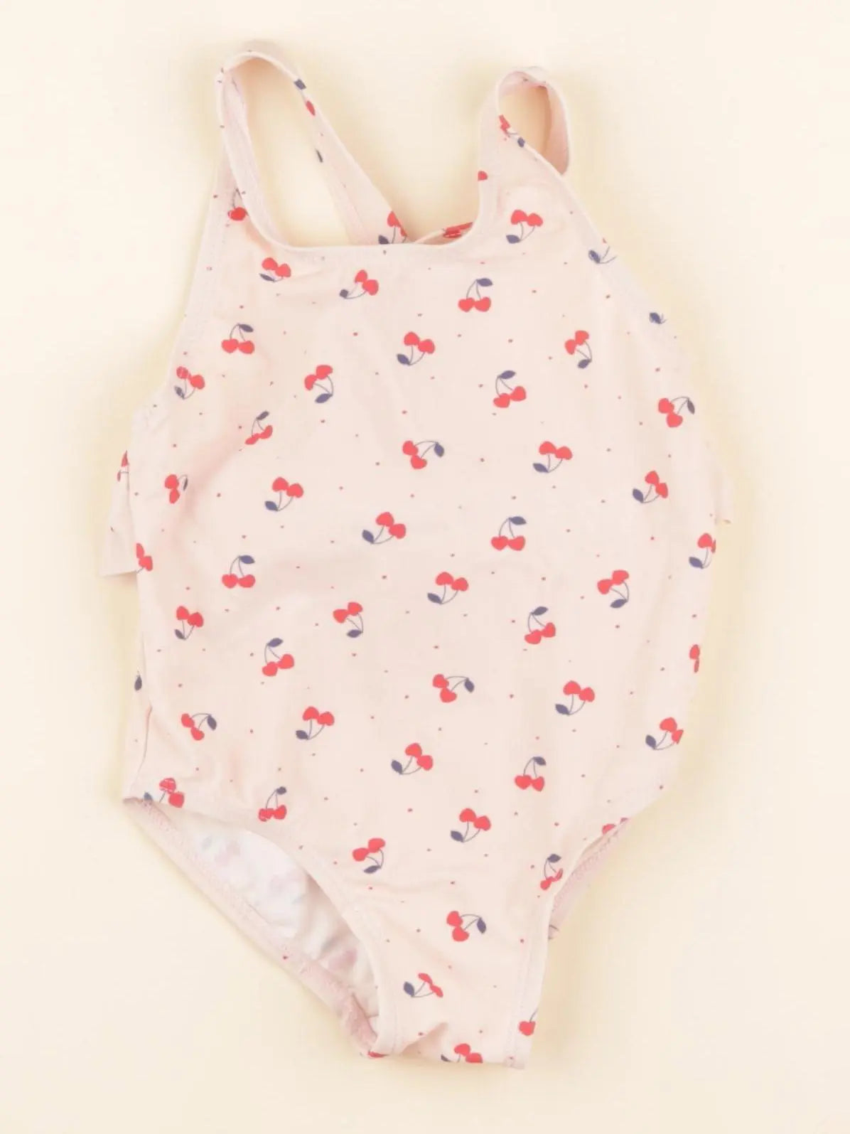 Vertbaudet - maillot de bain rose - 12 mois