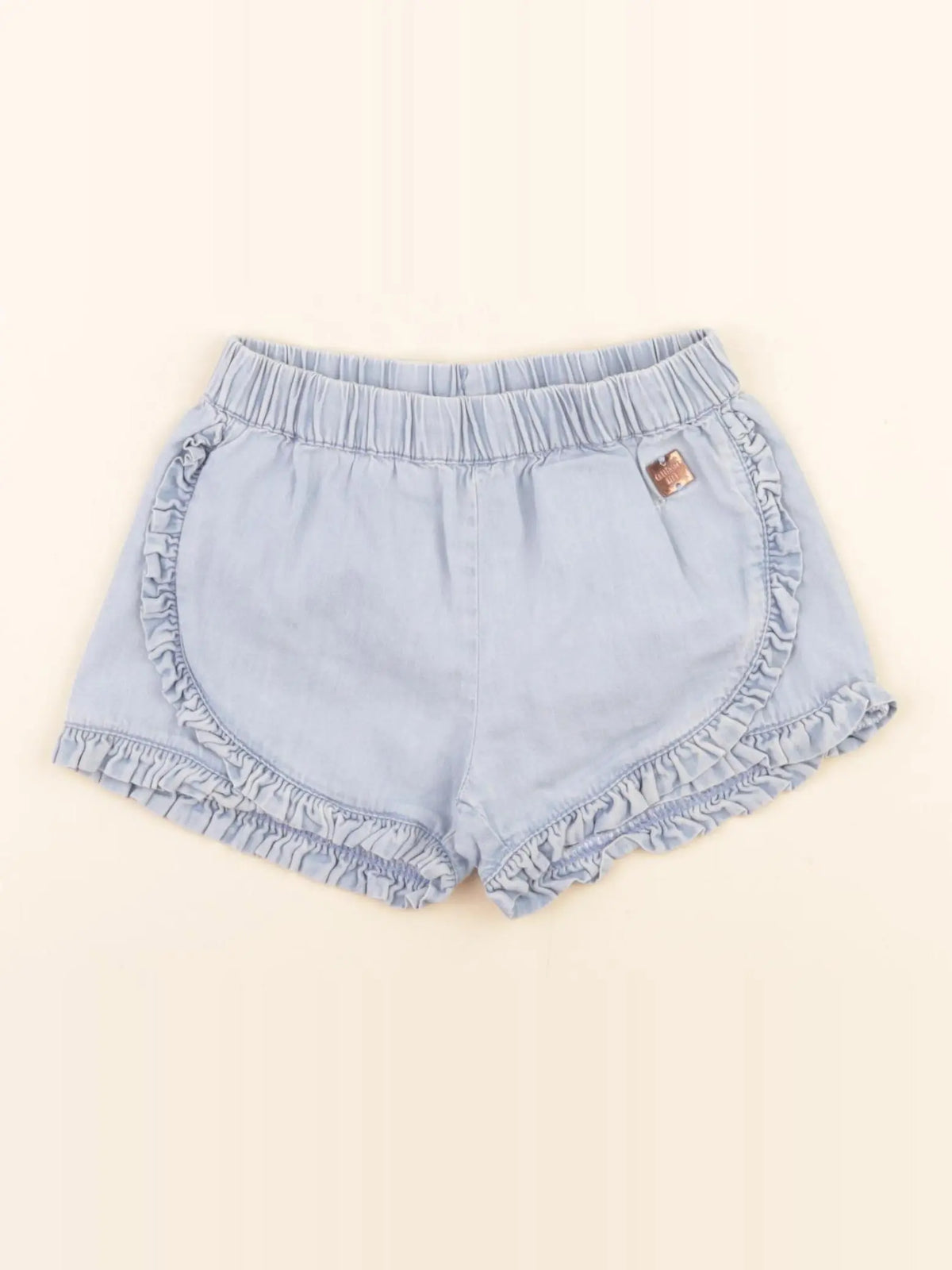 Carrément Beau - short bleu - 3 ans