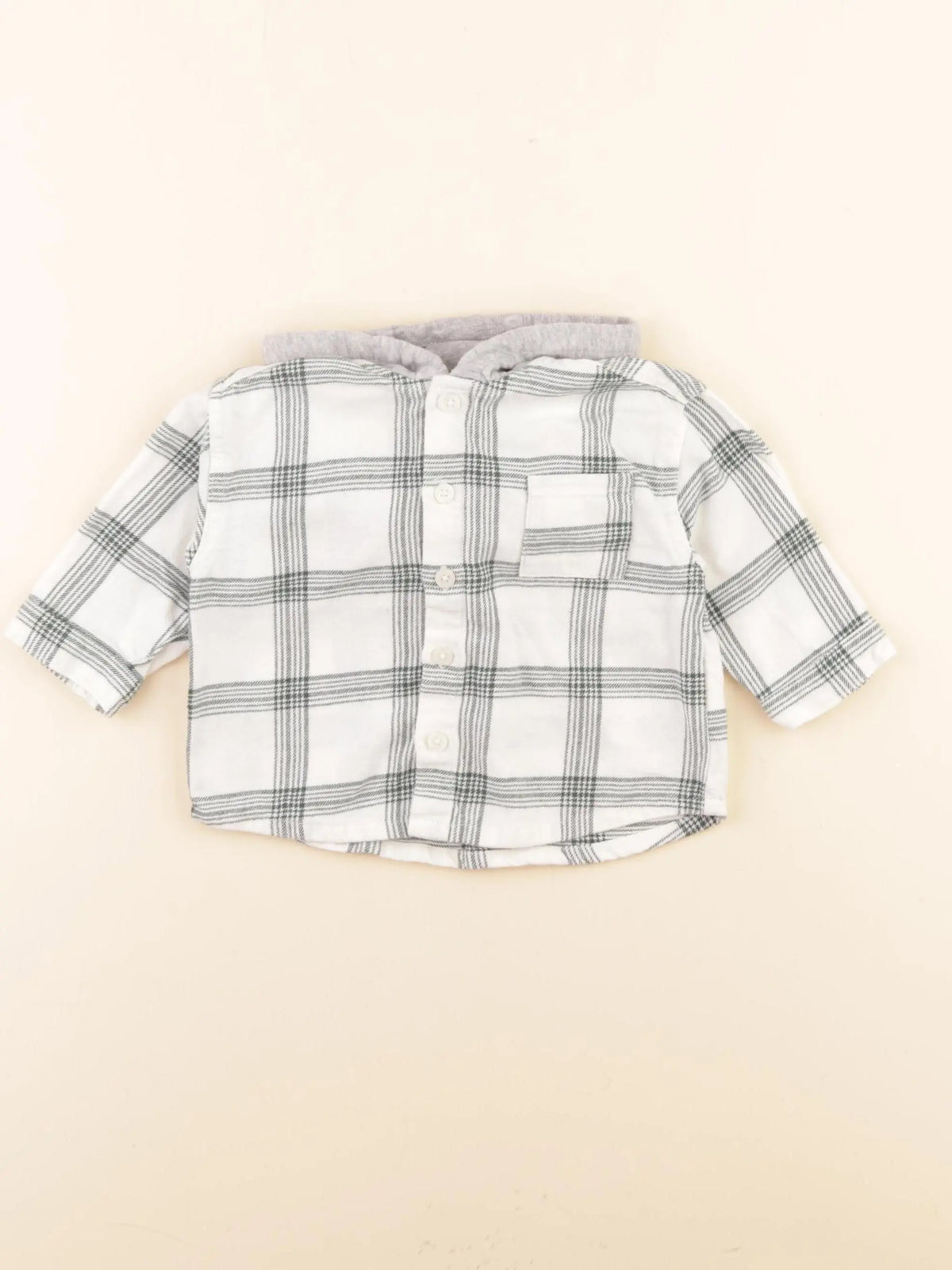 Vertbaudet - chemise multicolore - 9 mois