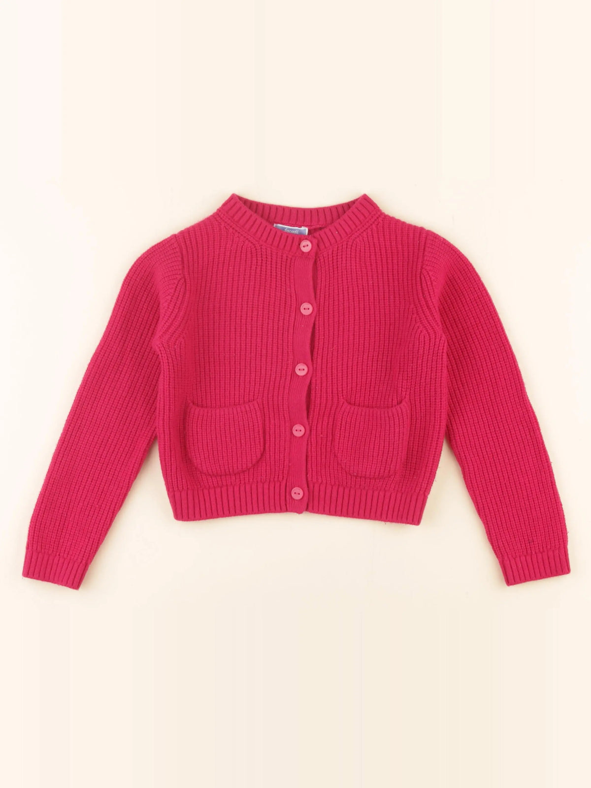 Jacadi - gilet rose - 6 ans