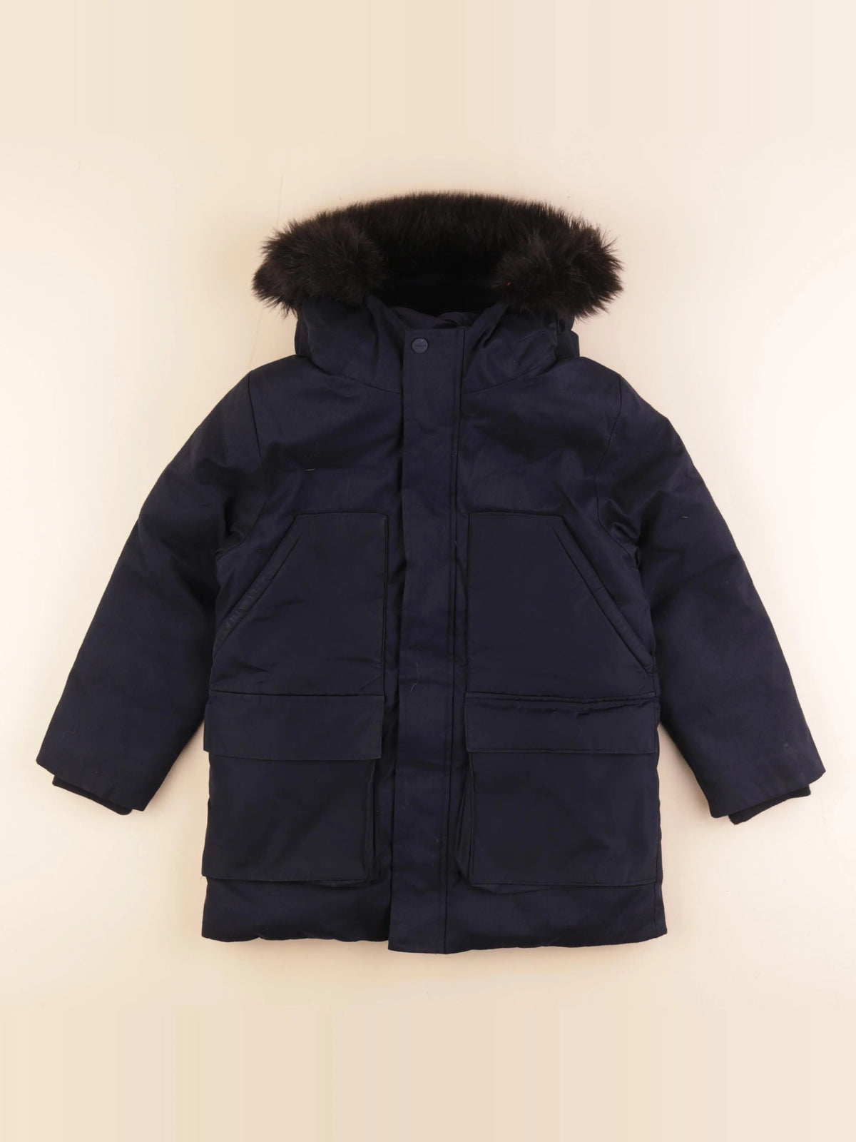 Jacadi - parka bleu - 8 ans