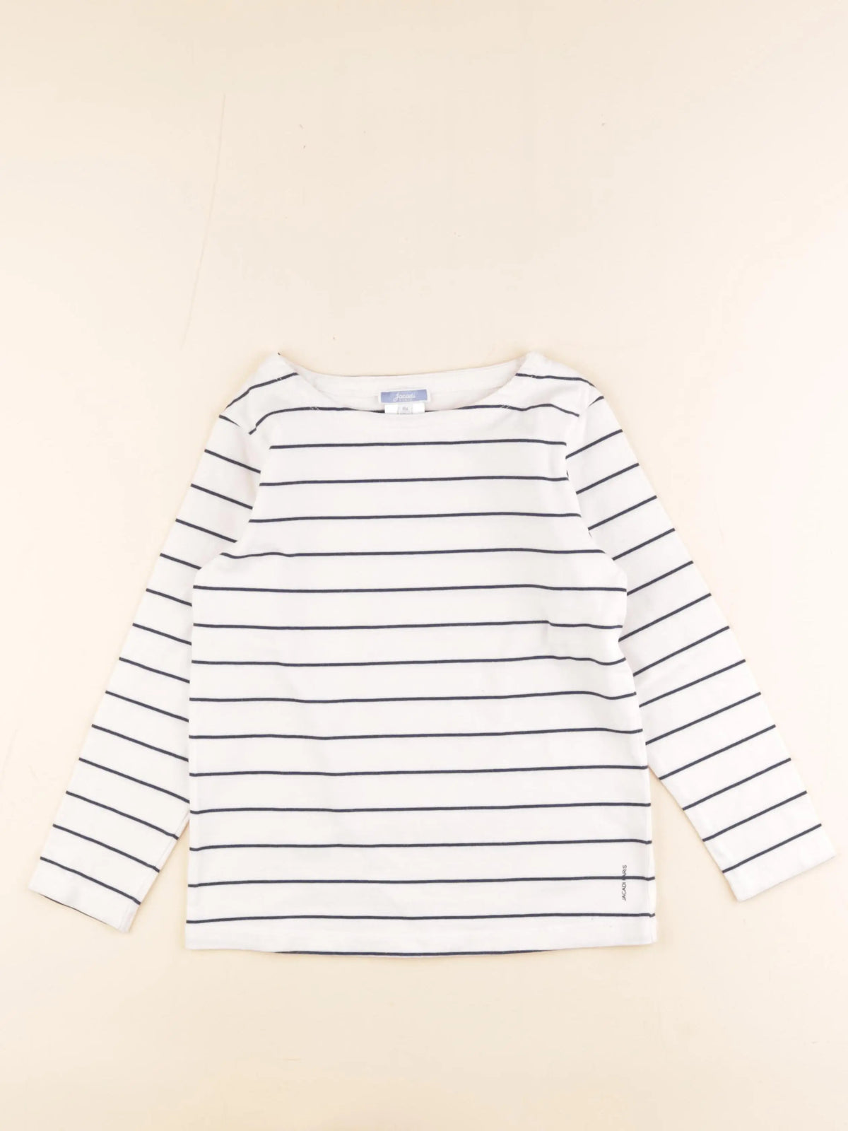 Petit Bateau - tee-shirt bleu - 8 ans