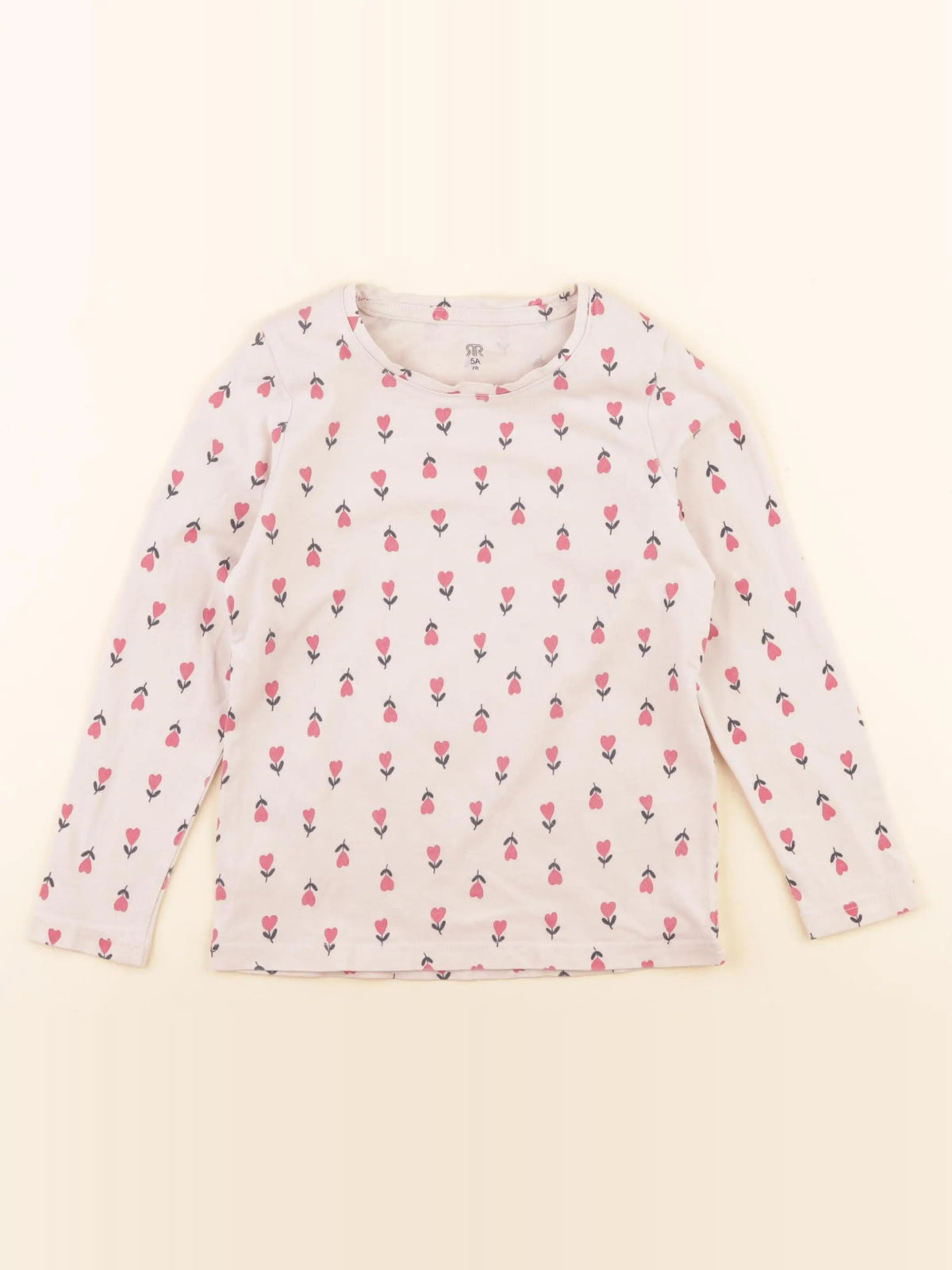 La Redoute - tee-shirt rose - 5 ans