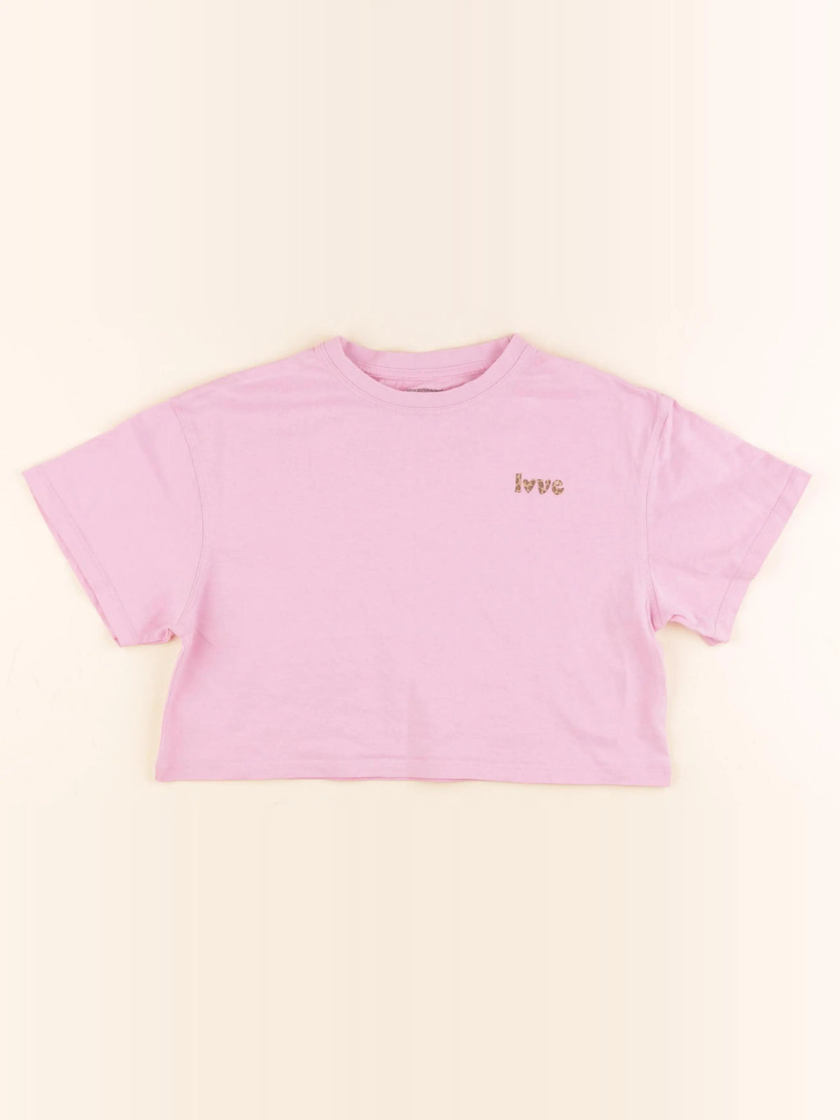 Vertbaudet - tee-shirt rose - 8 ans