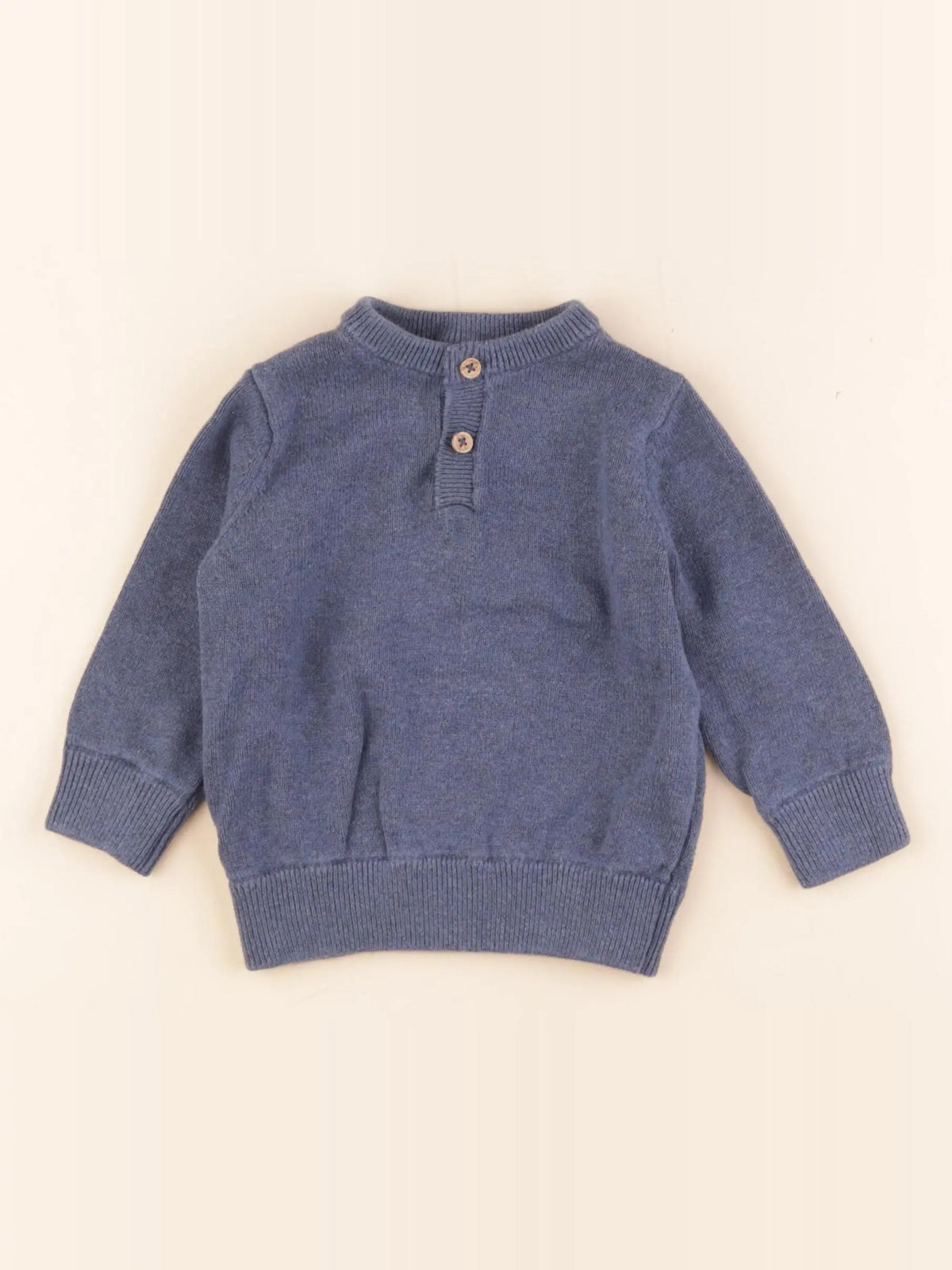 Vertbaudet - pull bleu - 2 ans