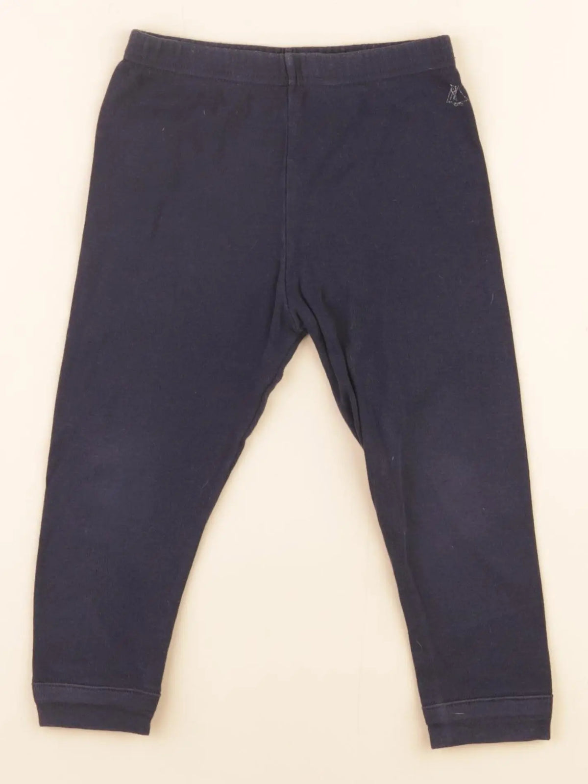 Petit Bateau - legging bleu - 24 mois