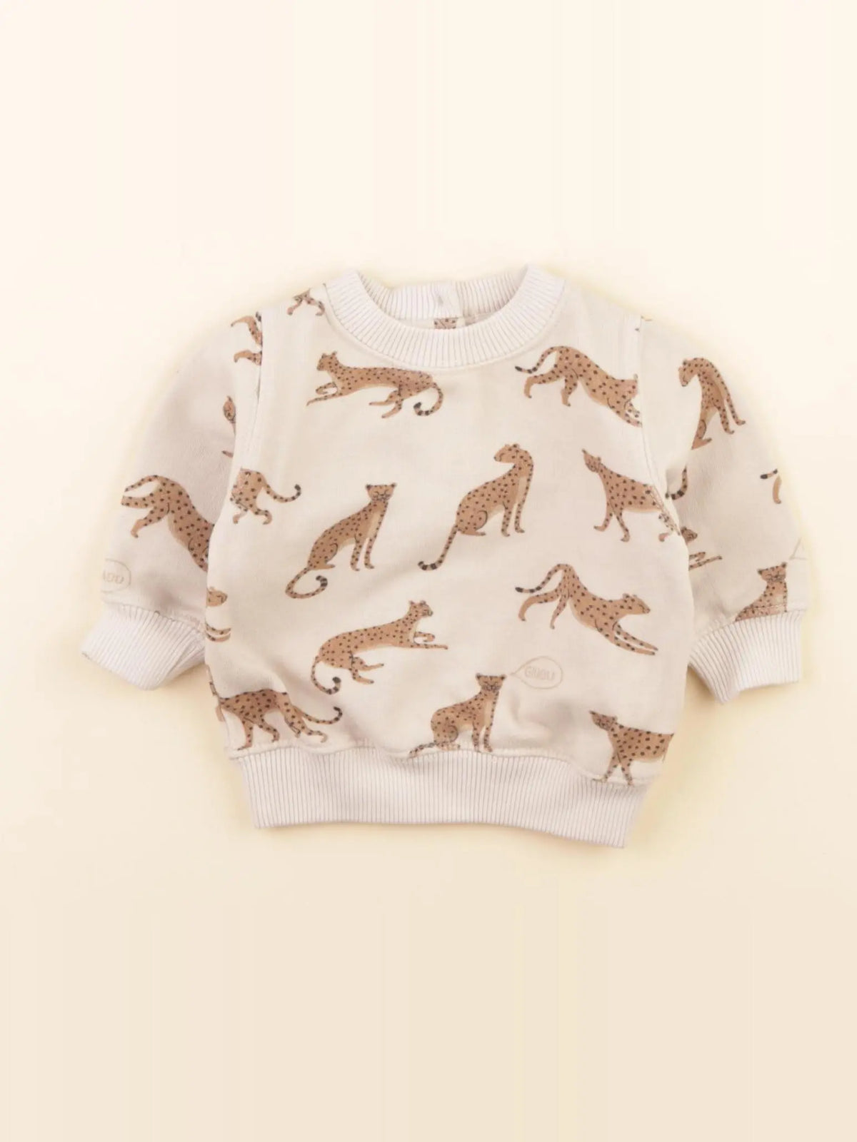 Emile et Ida - sweat beige - 3 mois