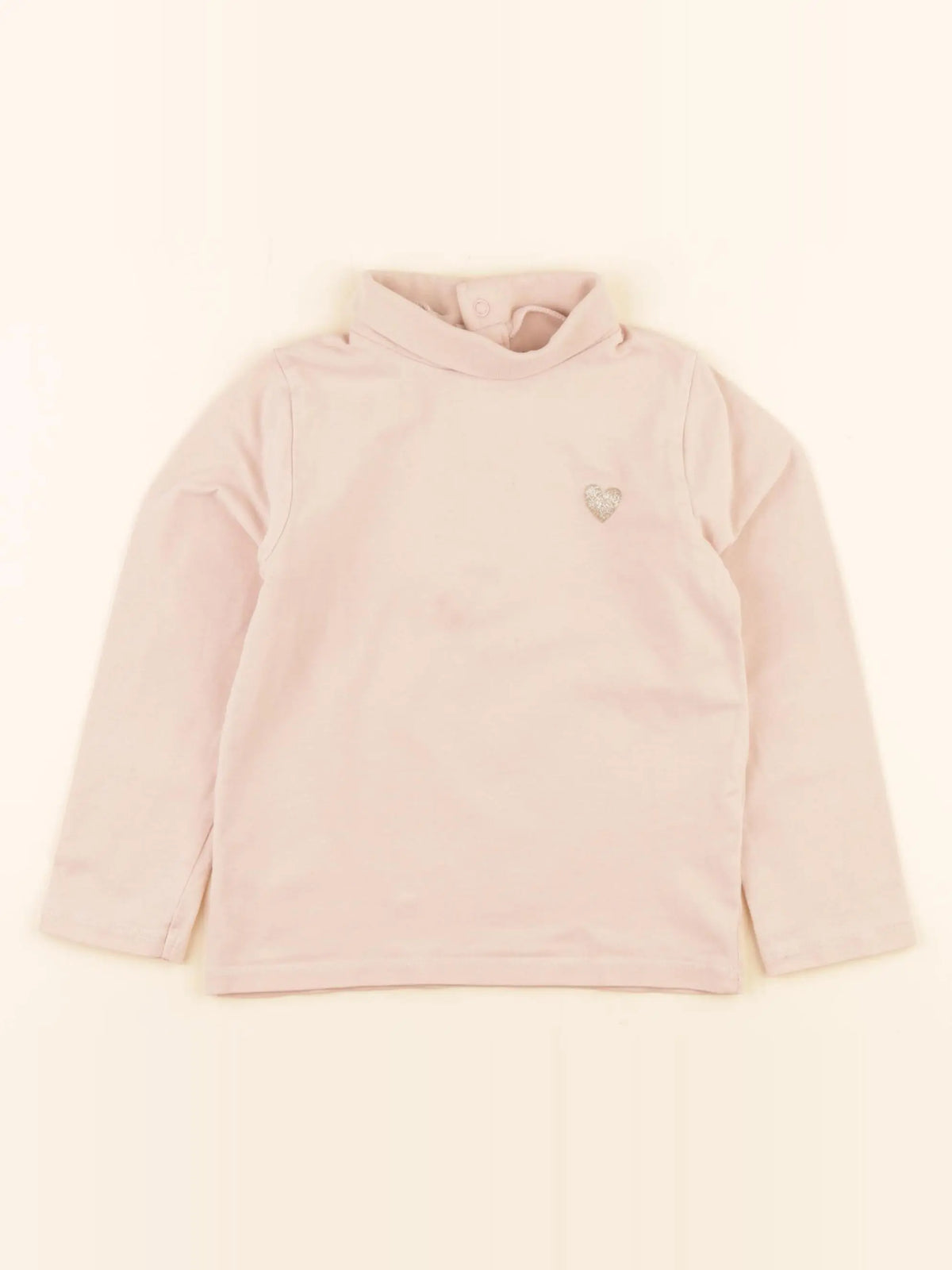 Vertbaudet - sous-pull rose - 36 mois