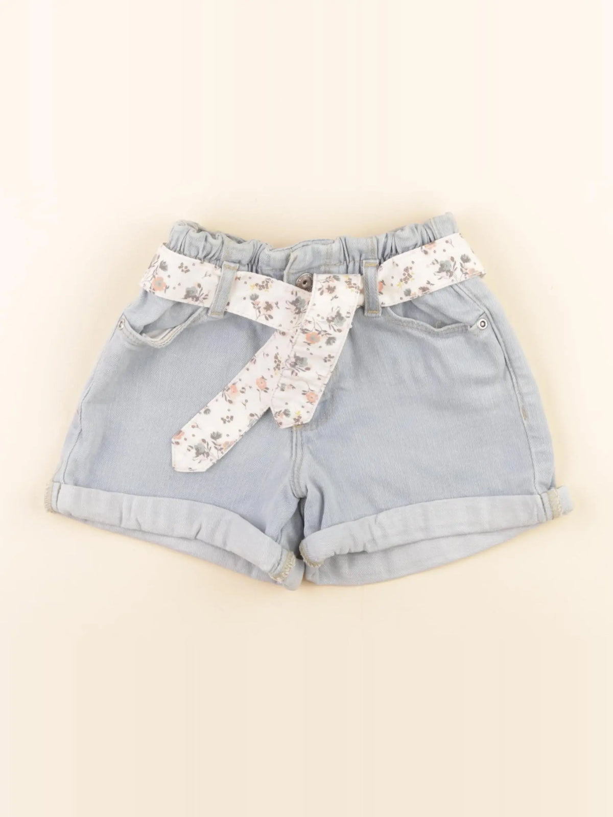 Vertbaudet - short bleu - 4 ans