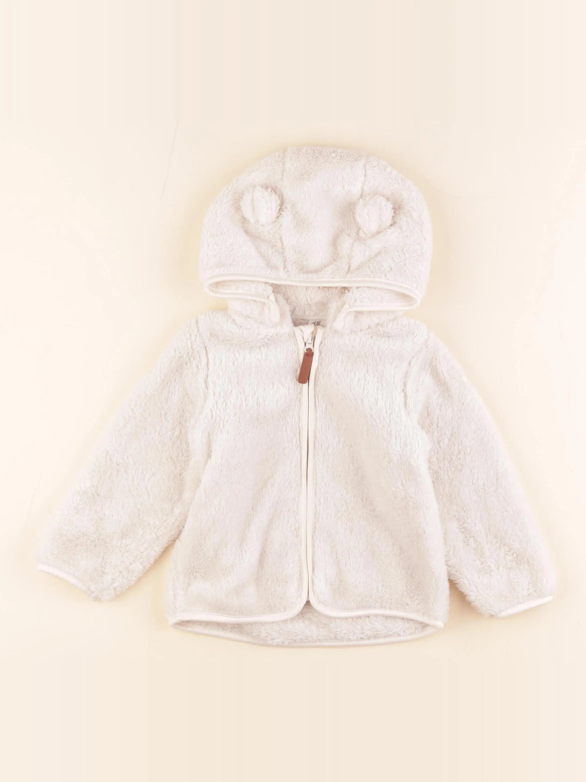 H&M - veste beige - 12/18 mois