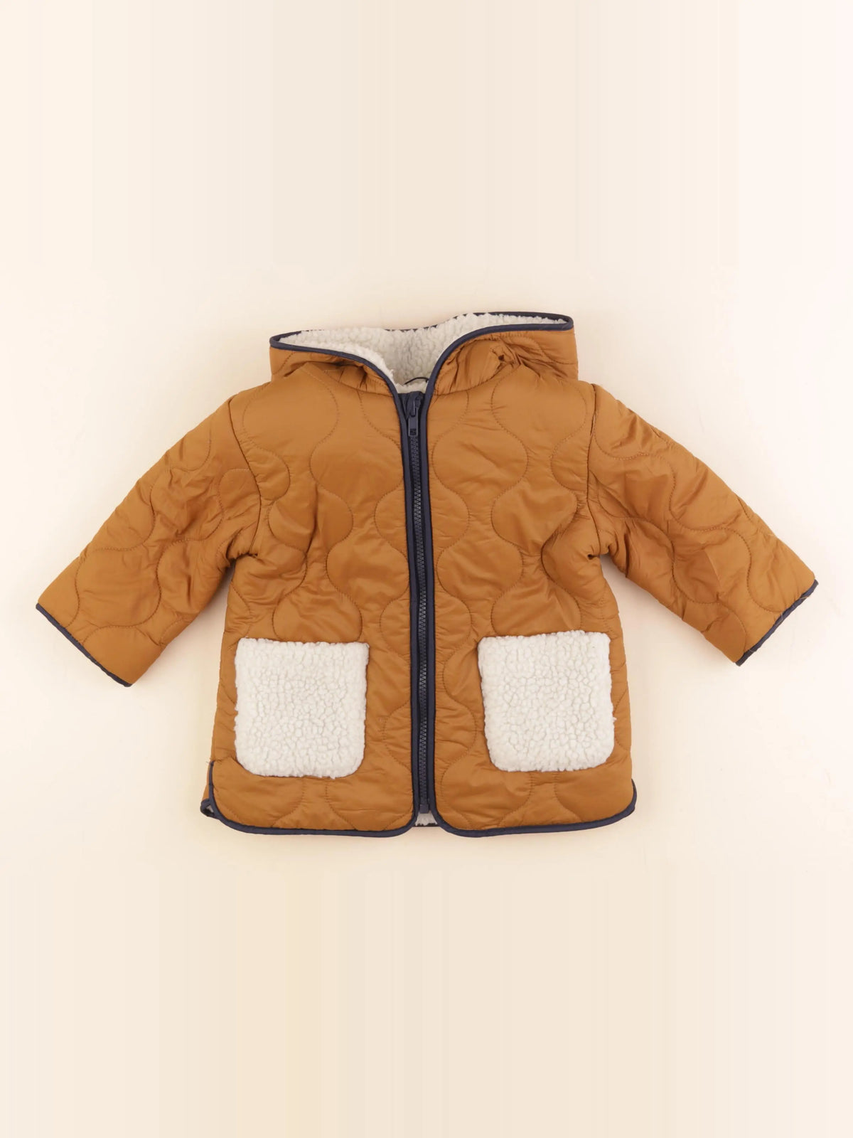 Boutchou - doudoune marron - 18 mois