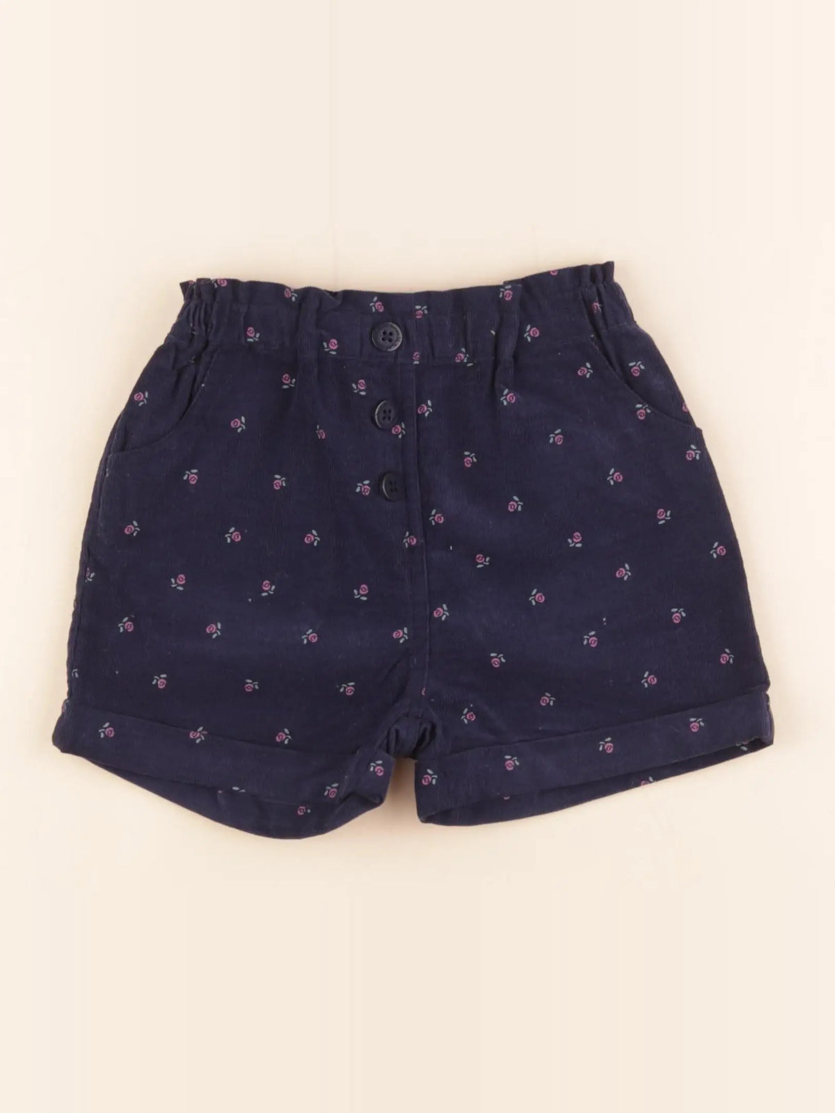 Cadet Rousselle - short bleu - 4 ans