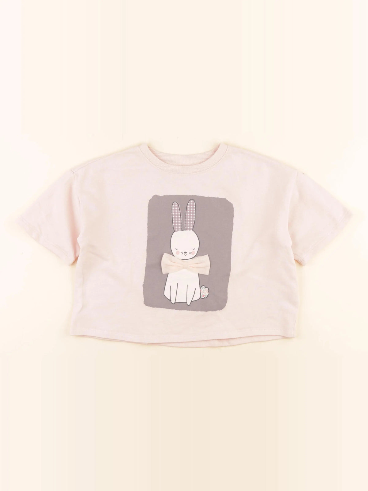 Next - tee-shirt rose - 3/4 ans