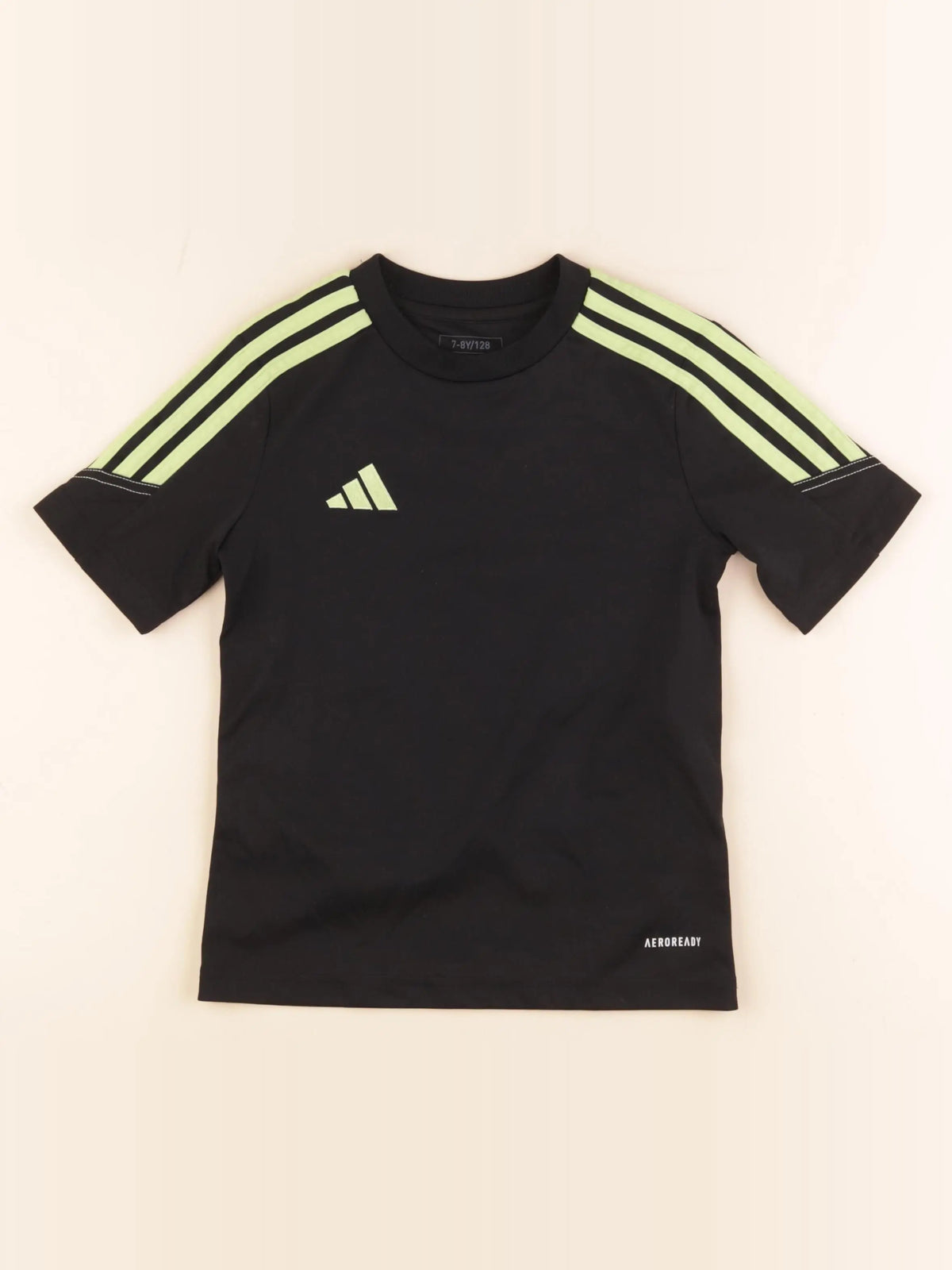 Adidas - tee-shirt noir - 7/8 ans