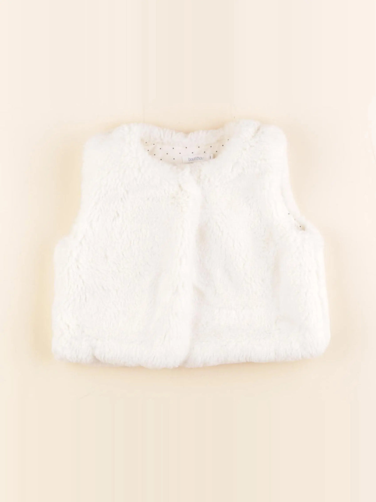 Boutchou - gilet blanc - 18 mois