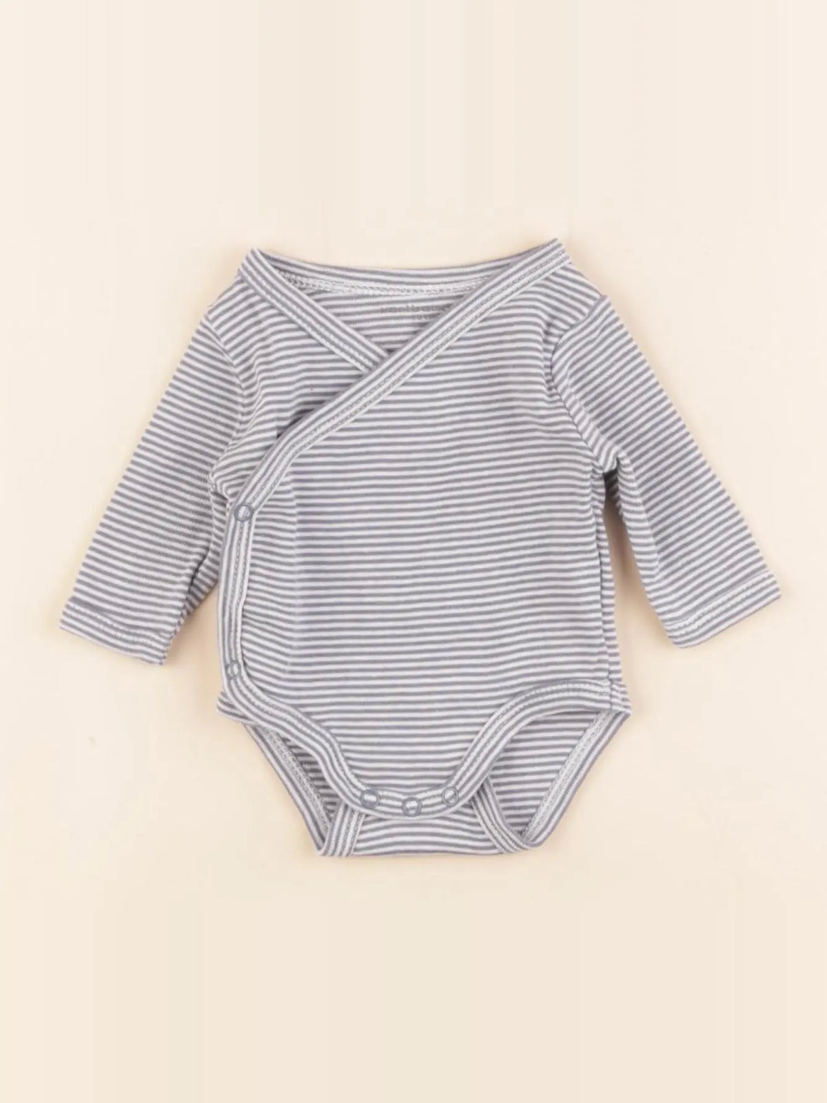 Vertbaudet - body bleu - 0 mois