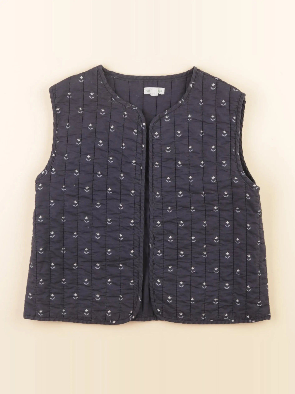 Vertbaudet - gilet bleu - 8 ans