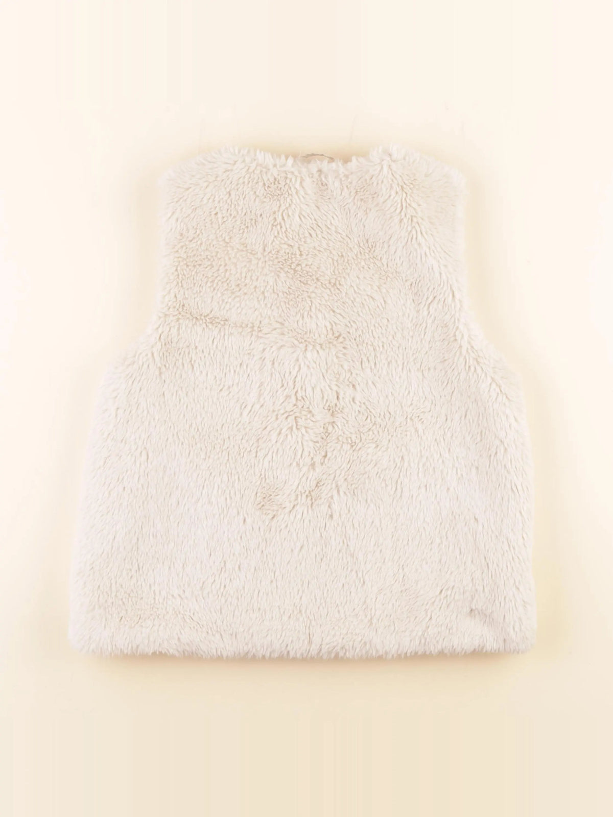 Zara - gilet blanc - 6/7 ans
