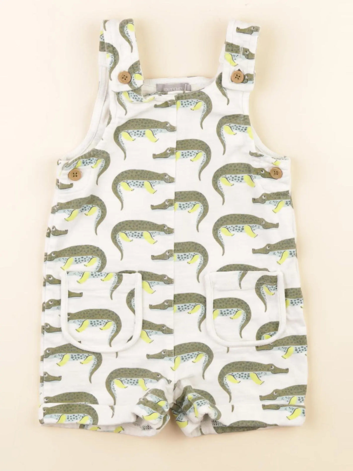 Boutchou - salopette multicolore - 12 mois