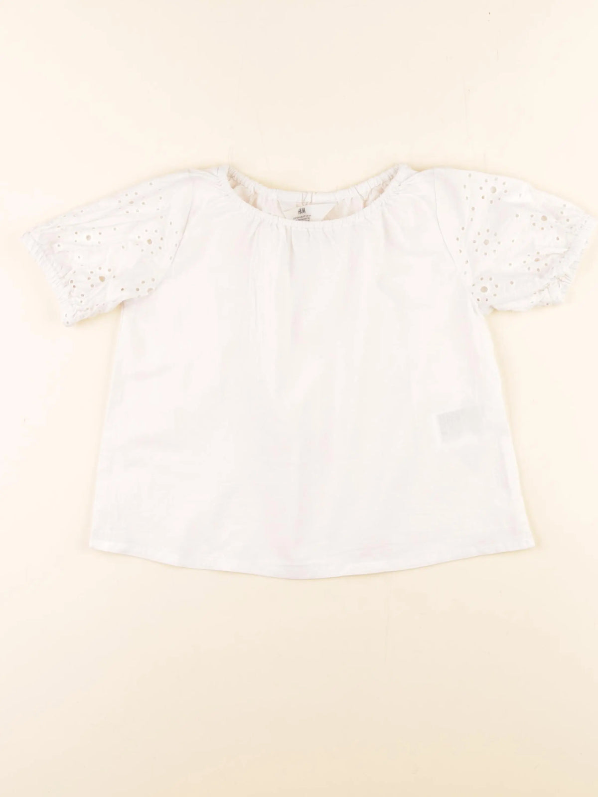 H&M - blouse blanc - 3/4 ans