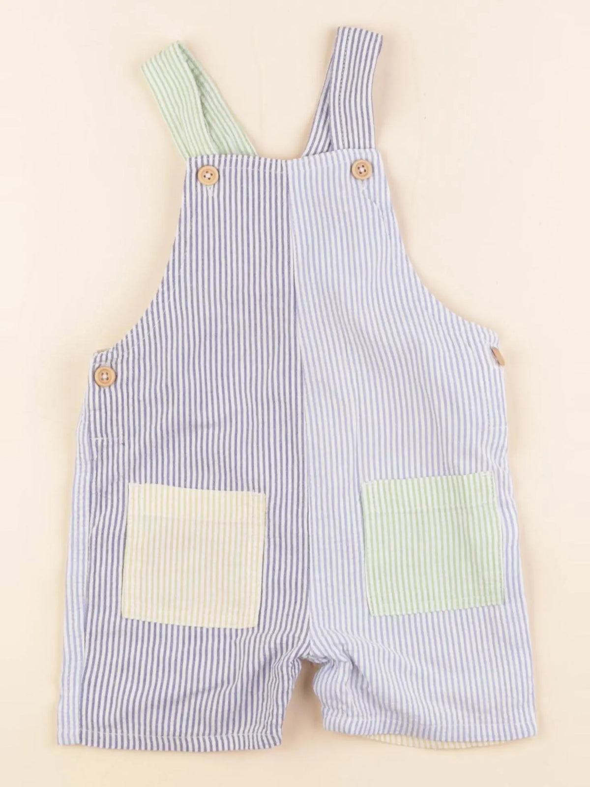 Boutchou - salopette multicolore - 18 mois